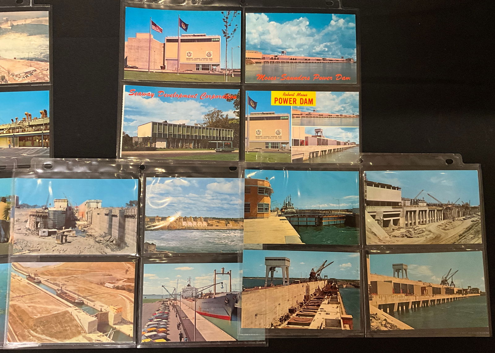 A Collection of Vintage Color Postcards of the St. Lawrence Seaway Ephemera - 2