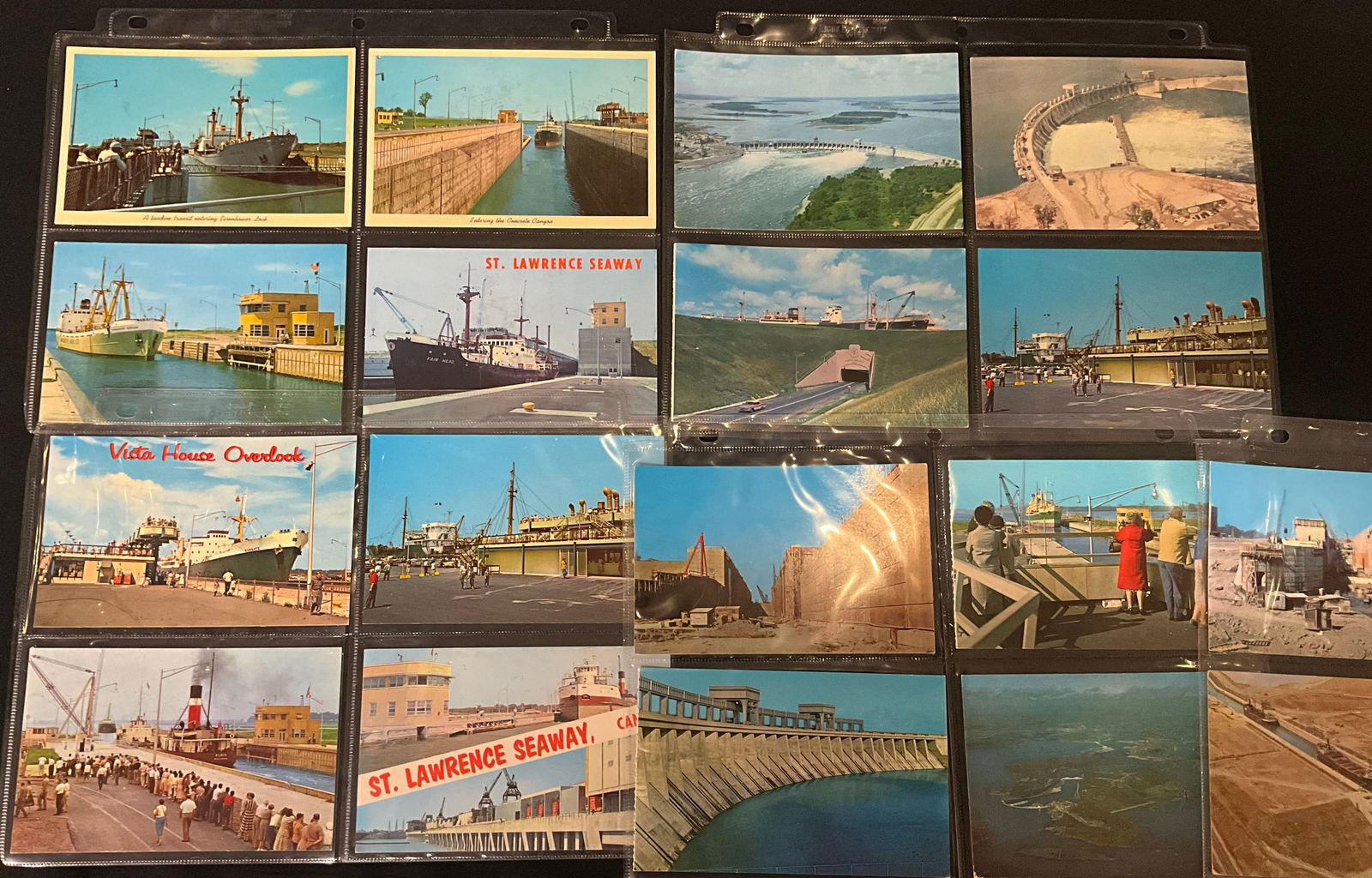 A Collection of Vintage Color Postcards of the St. Lawrence Seaway Ephemera - 3