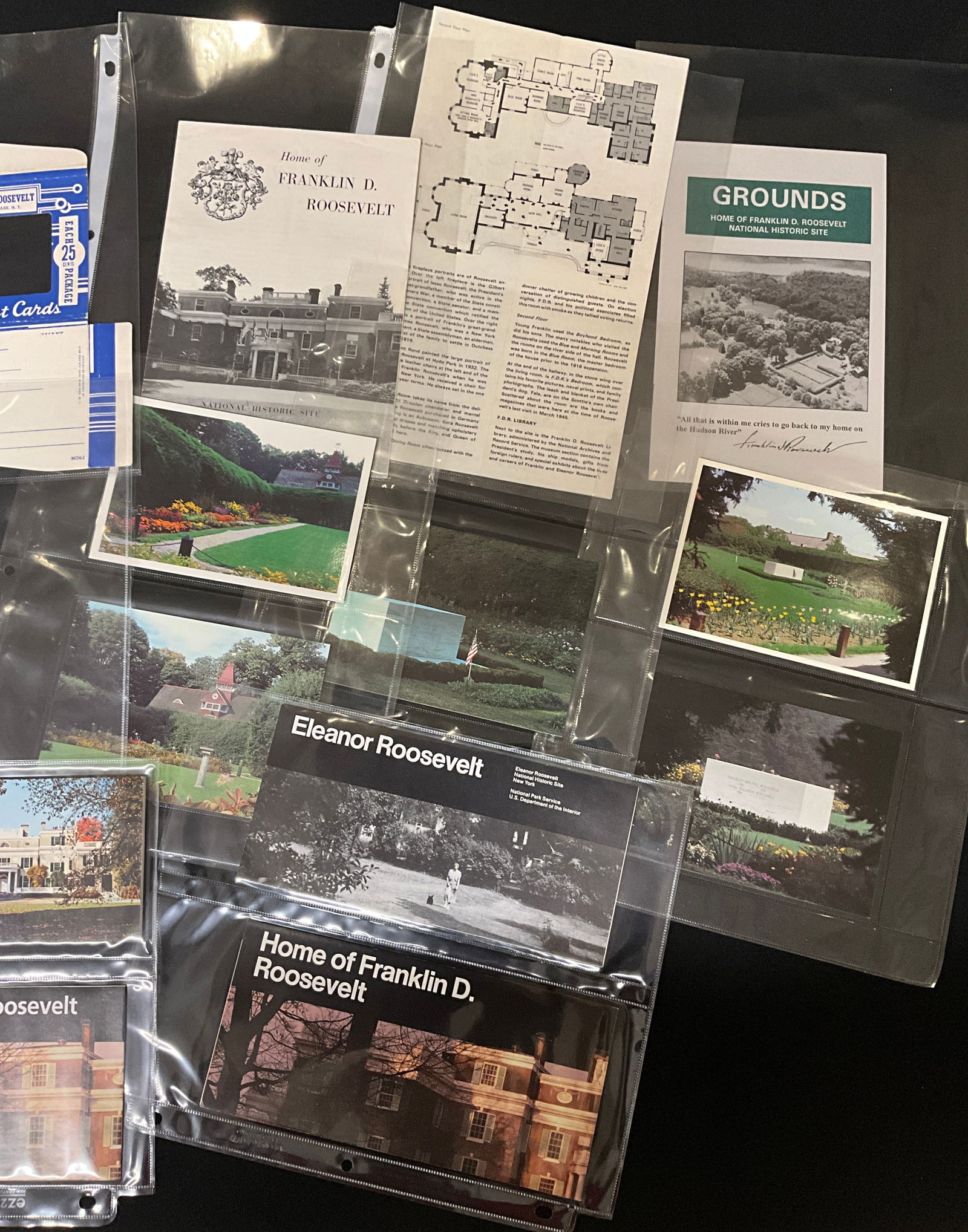 A Collection of Vintage Paper Ephemera and Postcards, Hyde Park, NY - 2