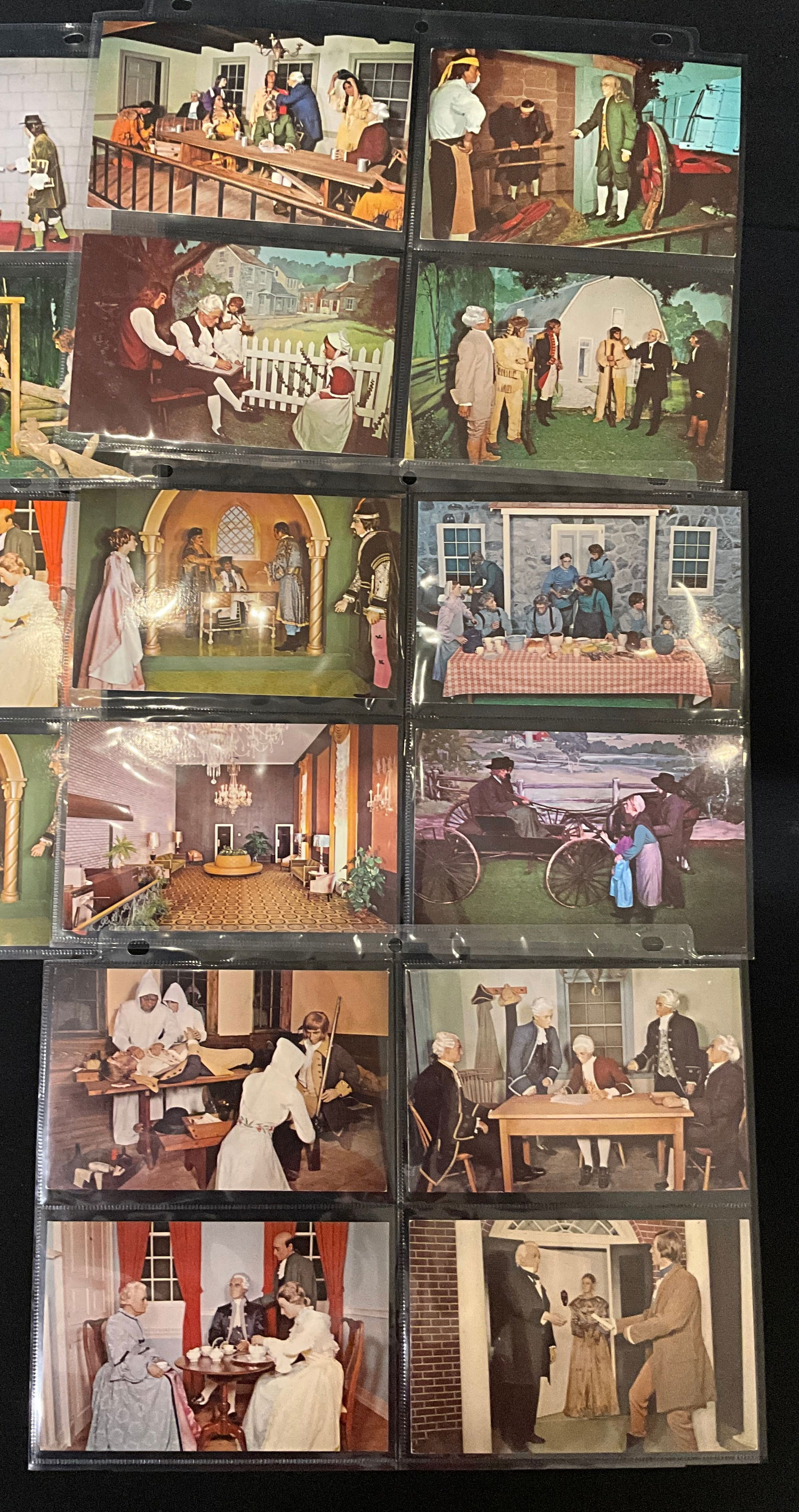 Vintage Postcards from the National Wax Museum, Lancaster, Pennsylvania - 2