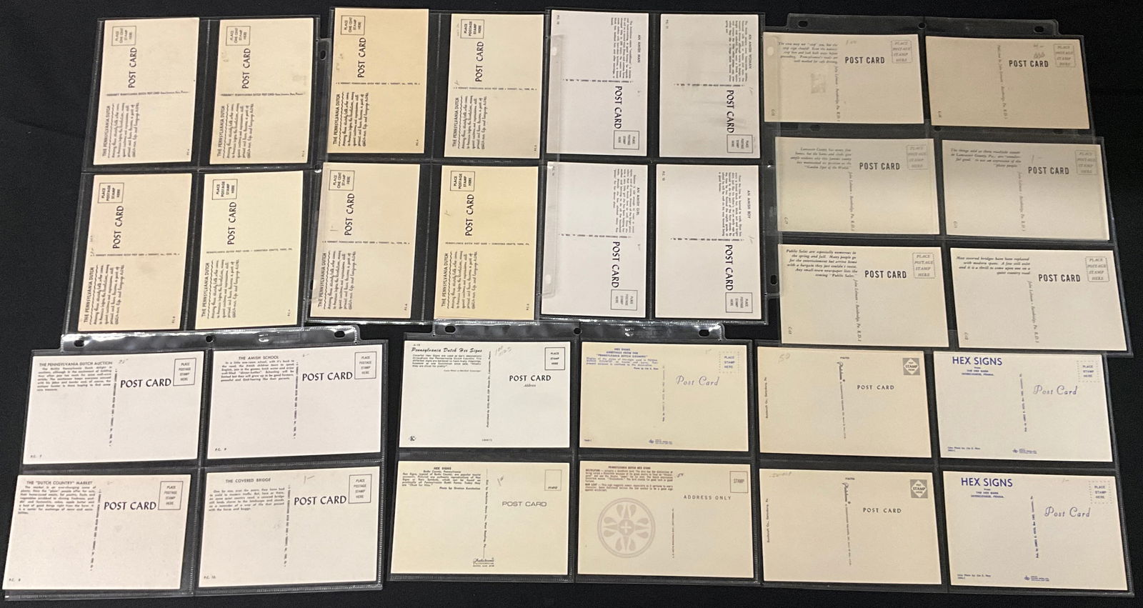 Vintage Pennsylvania Dutch Postcards and Ephemera Collection - 2