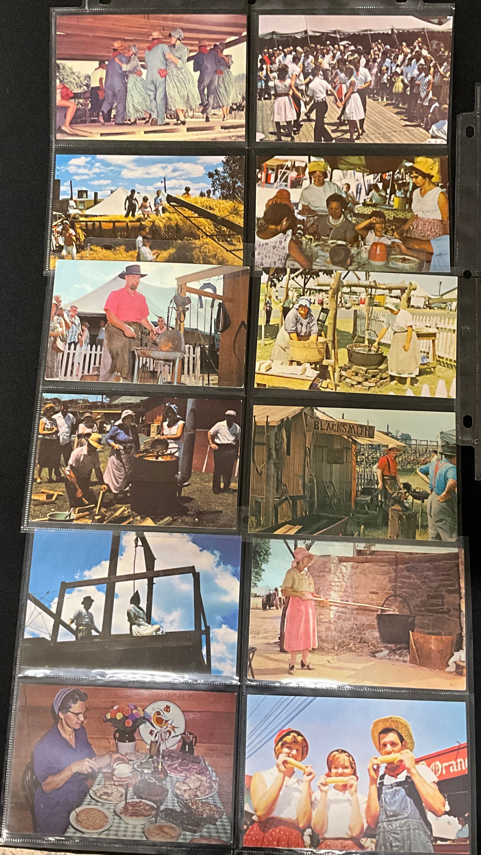 Vintage Postcards and Paper Ephemera Collection: Pennsylvania Dutch Folk Festival - 3