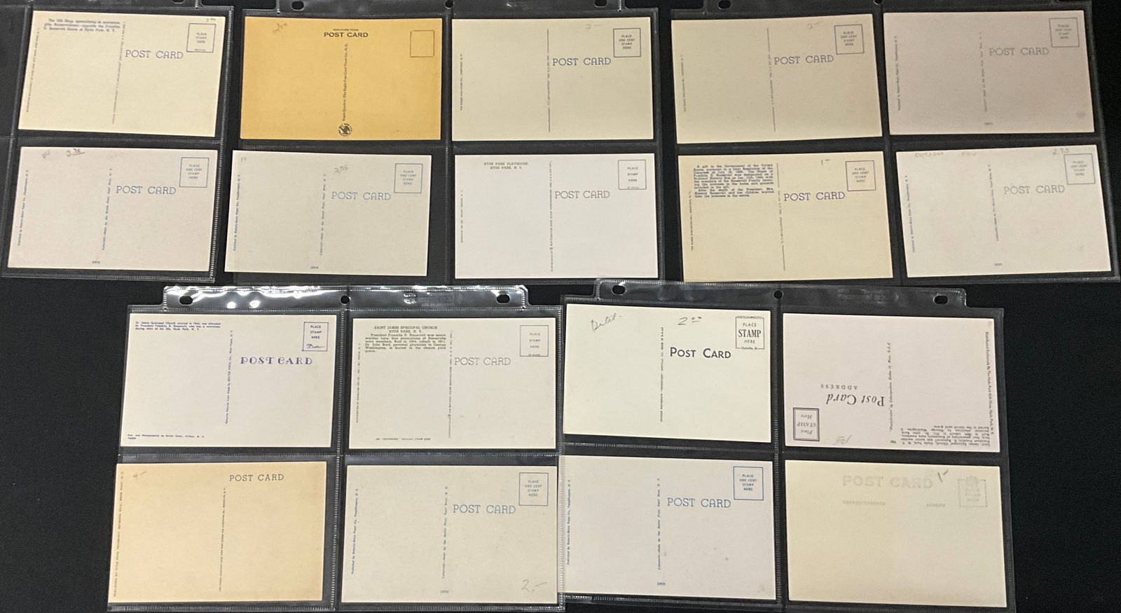 Vintage Postcards and Paper Ephemera Collection of Adirondack and New York State Views - 2