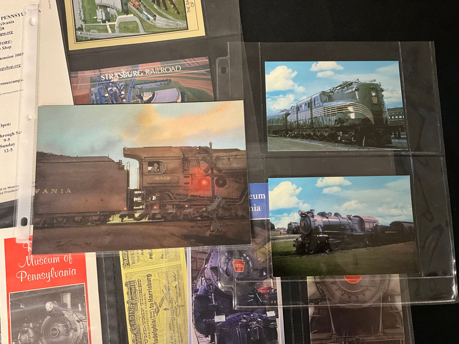 Vintage Railroad Museum of Pennsylvania and Strasburg Ephemera Collection - 6
