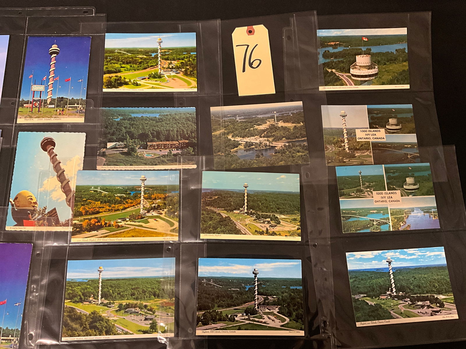 Collection of Vintage Postcards: Thousand Islands Skydeck and Ivy Lea, Ontario - 2