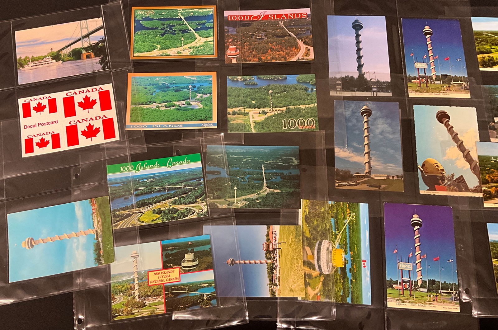 Collection of Vintage Postcards: Thousand Islands Skydeck and Ivy Lea, Ontario - 3