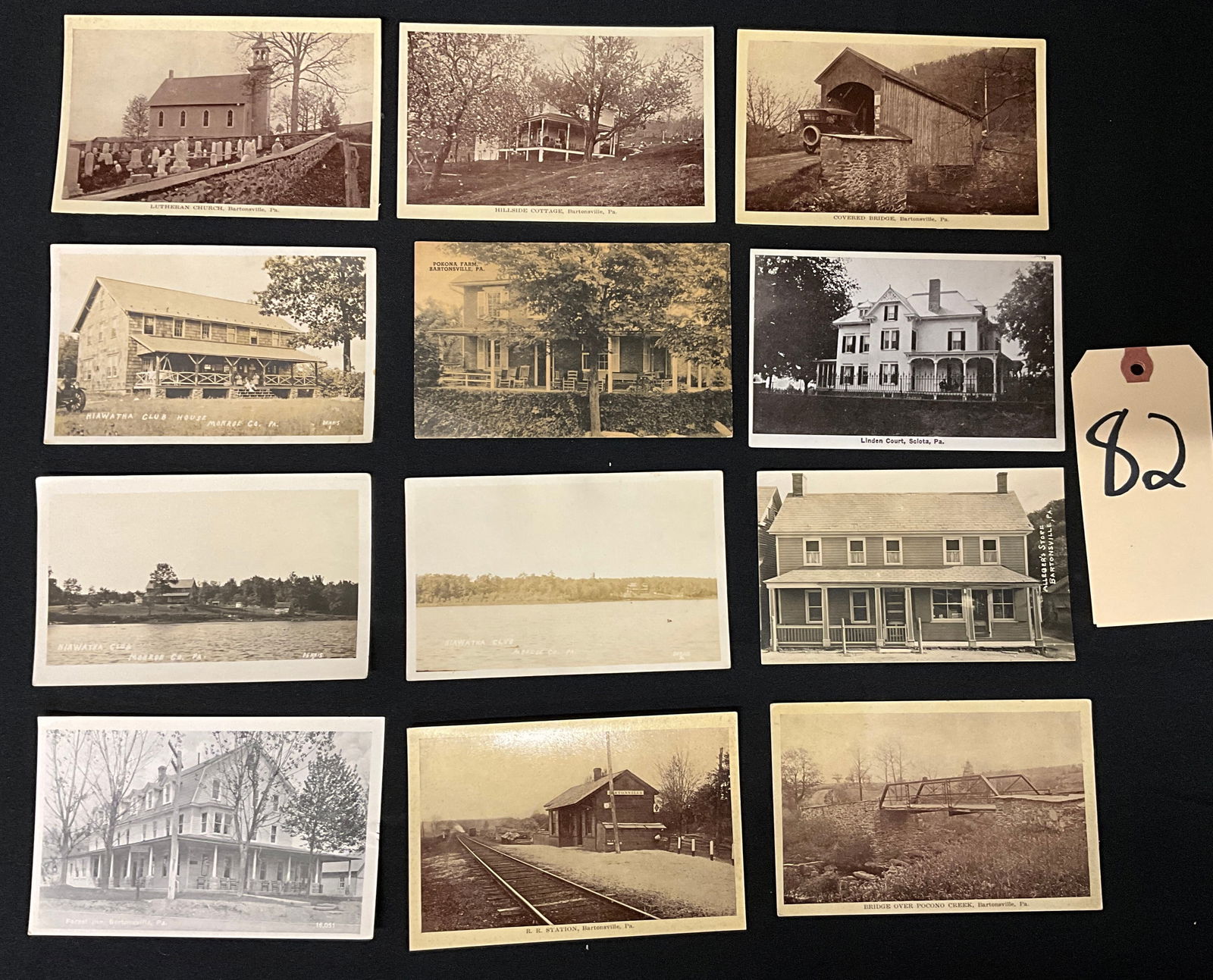 Vintage Real Photo Postcards Collection of Bartonsville, Sciota, and Monroe County, PA (1 of 5)