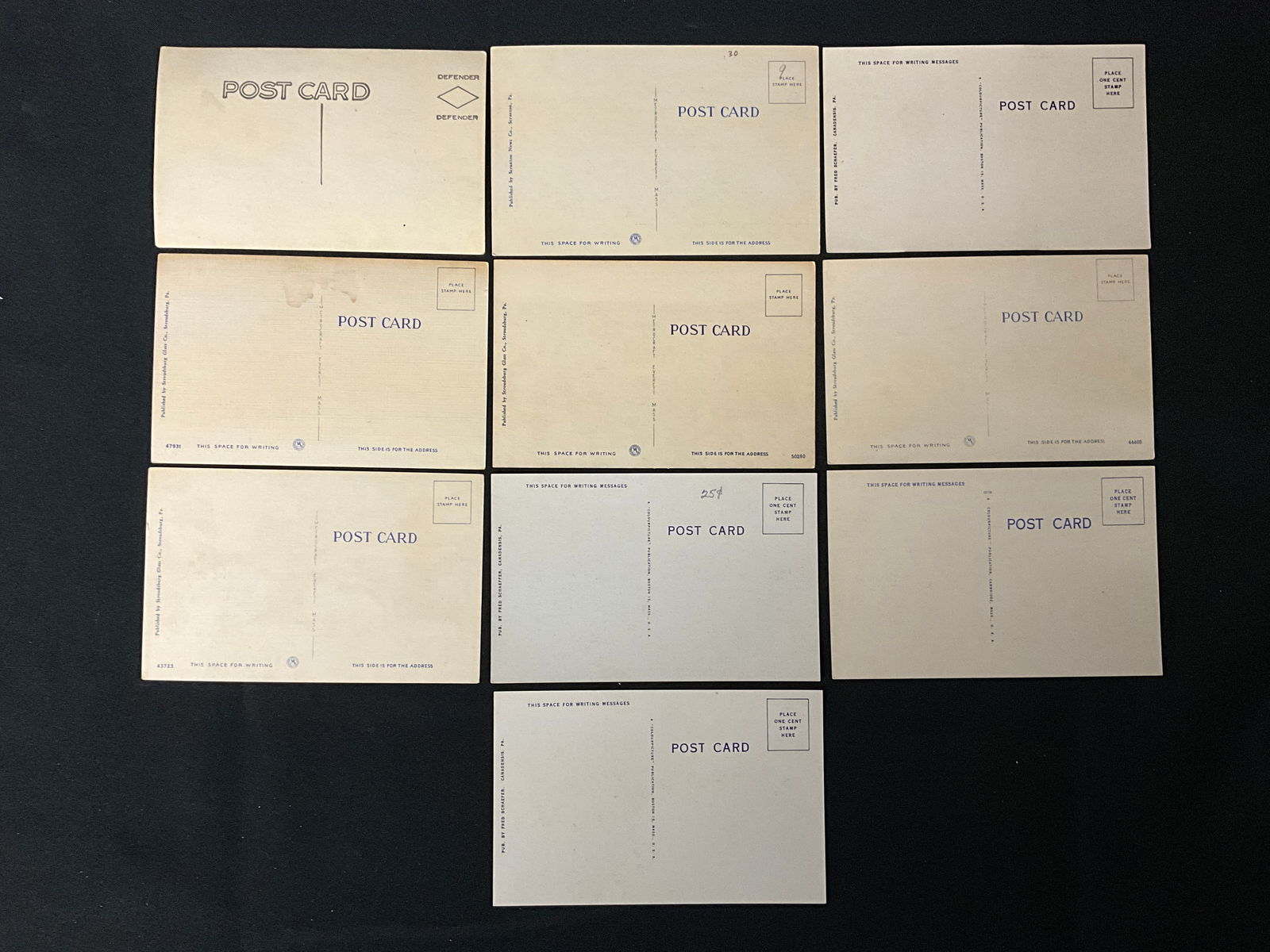 Vintage Pocono Mountains Pennsylvania Scenic Postcards and Paper Ephemera - 3