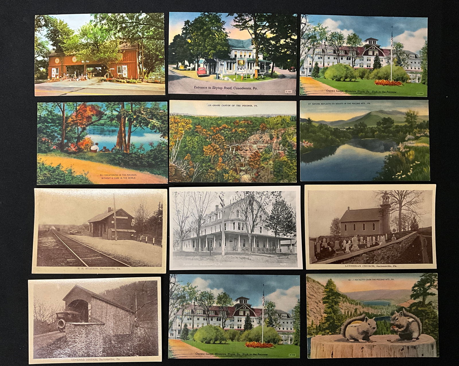 A Collection of Vintage Pennsylvania Scenic and Architectural Postcards and Ephemera - 2