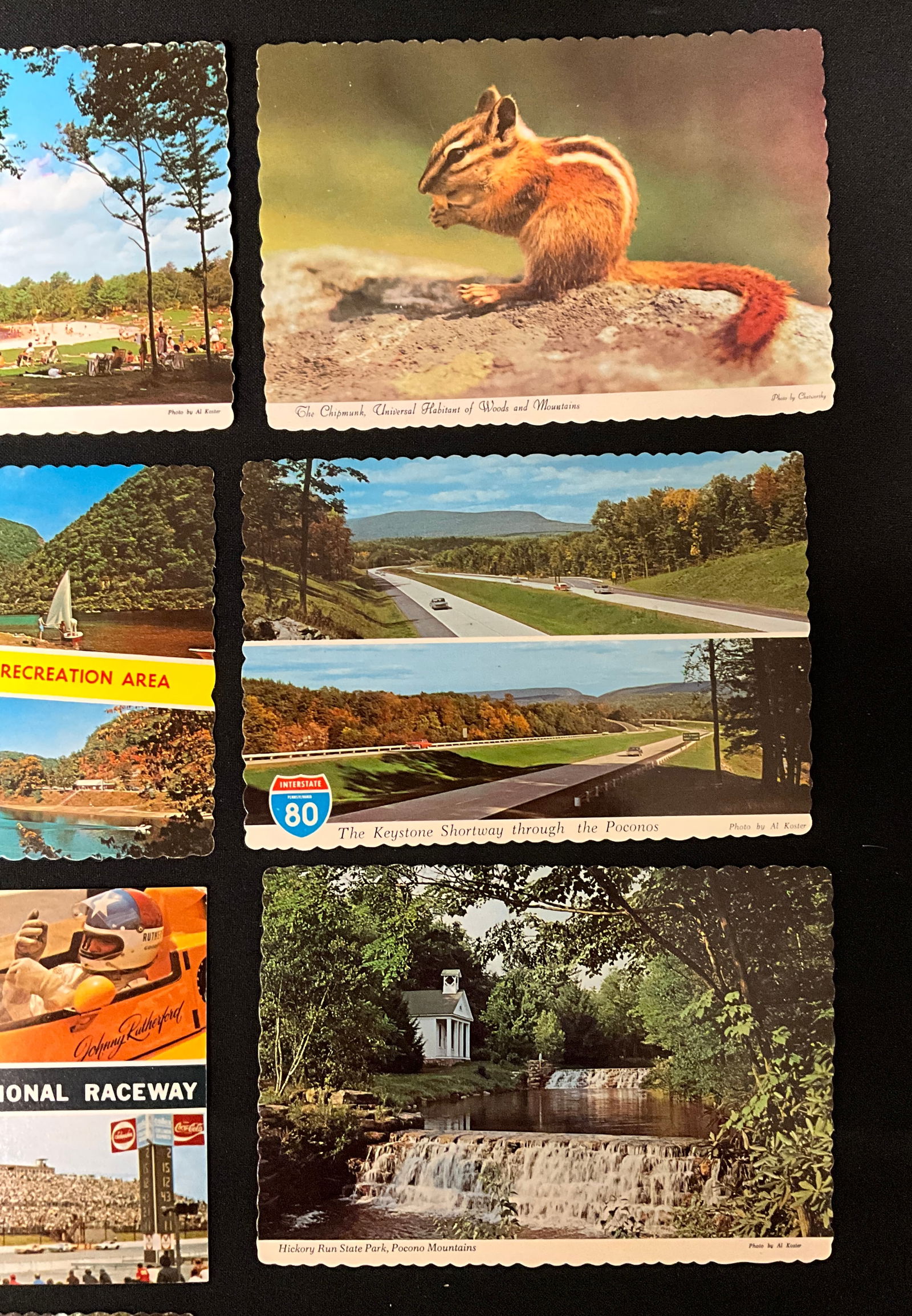 Vintage Pennsylvania Pocono Mountains Postcards Collection of Regional Ephemera - 3