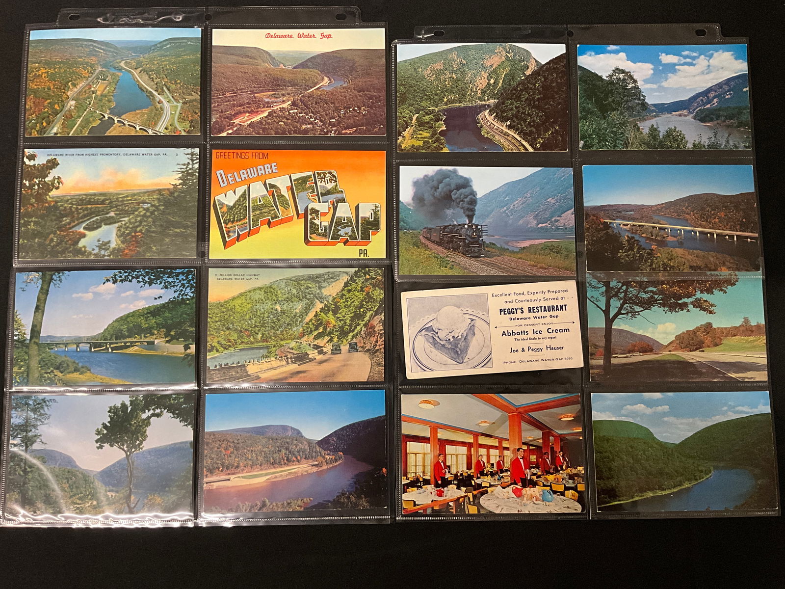 Vintage Postcards and Ephemera: Scenery and Resorts of the Delaware Water Gap, PA. - 2