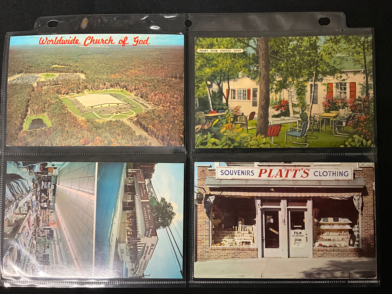 Vintage Postcards Pocono Mountains Pennsylvania Resorts and Motels Paper Ephemera - 4