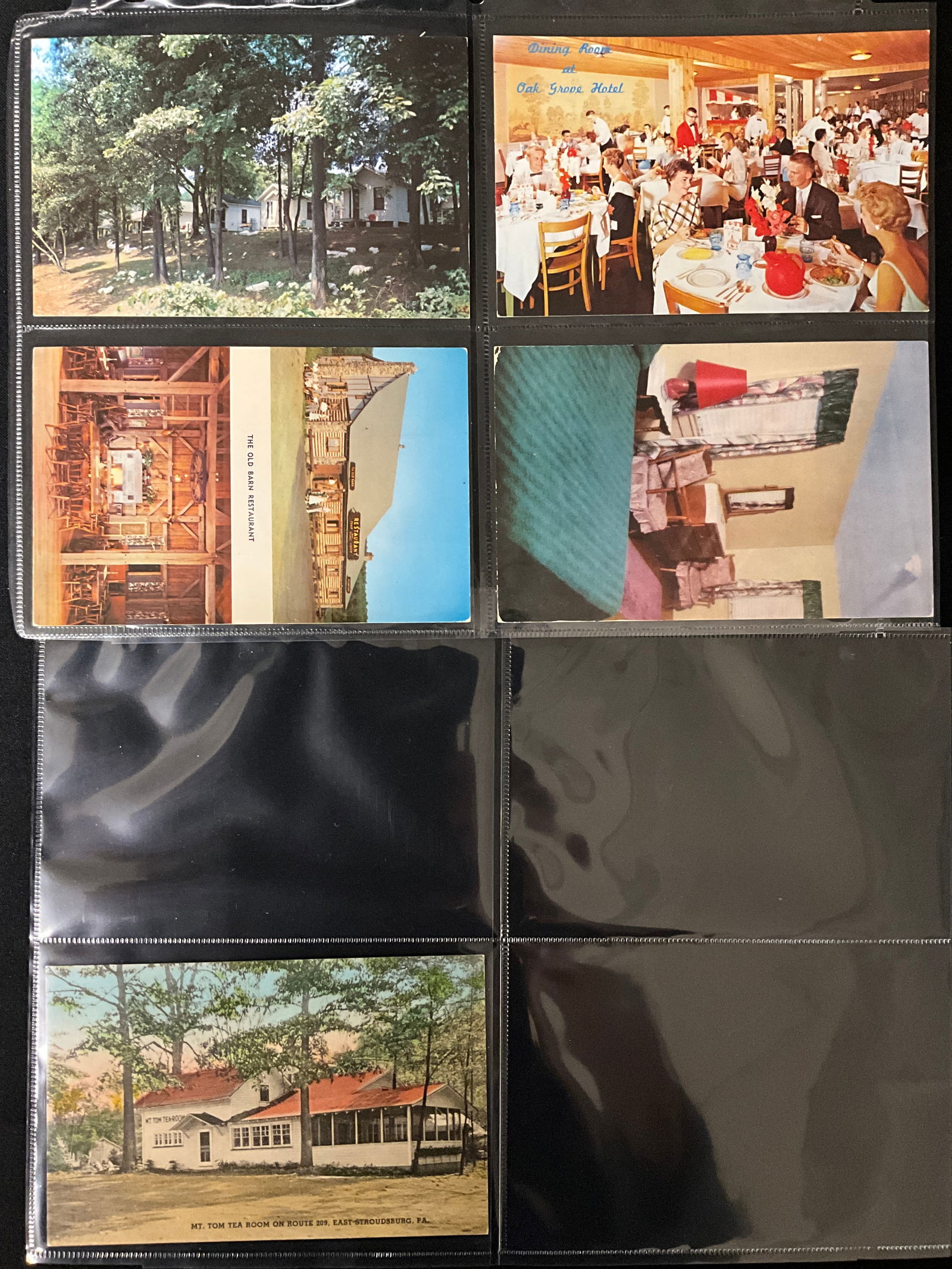 Vintage Pocono Mountains Pennsylvania Photo Postcards Ephemera Collection - 3