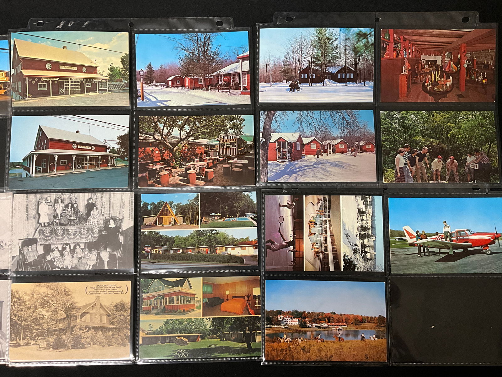 Vintage Postcards and Paper Ephemera Collection Pocono Mountains Pennsylvania - 2