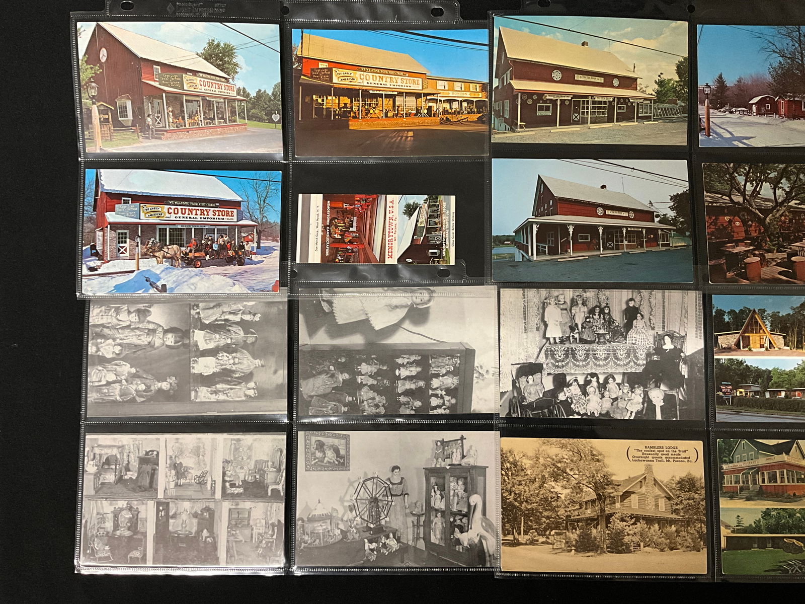 Vintage Postcards and Paper Ephemera Collection Pocono Mountains Pennsylvania - 3