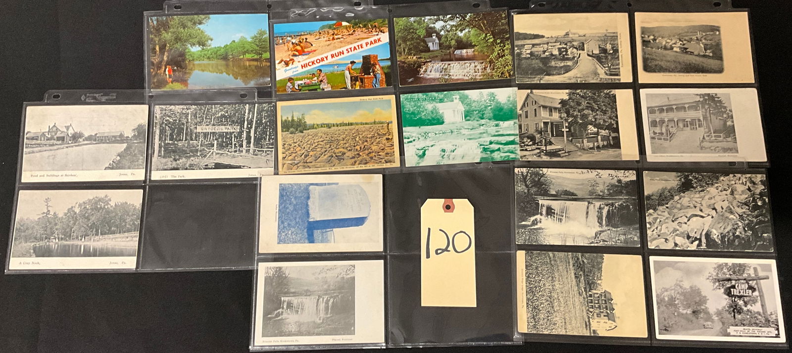 Vintage Postcards and Paper Ephemera Collection, Pennsylvania Pocono Region, 1904-1916. (1 of 5)