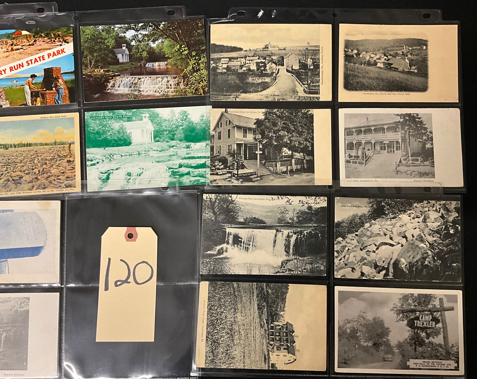 Vintage Postcards and Paper Ephemera Collection, Pennsylvania Pocono Region, 1904-1916. - 2