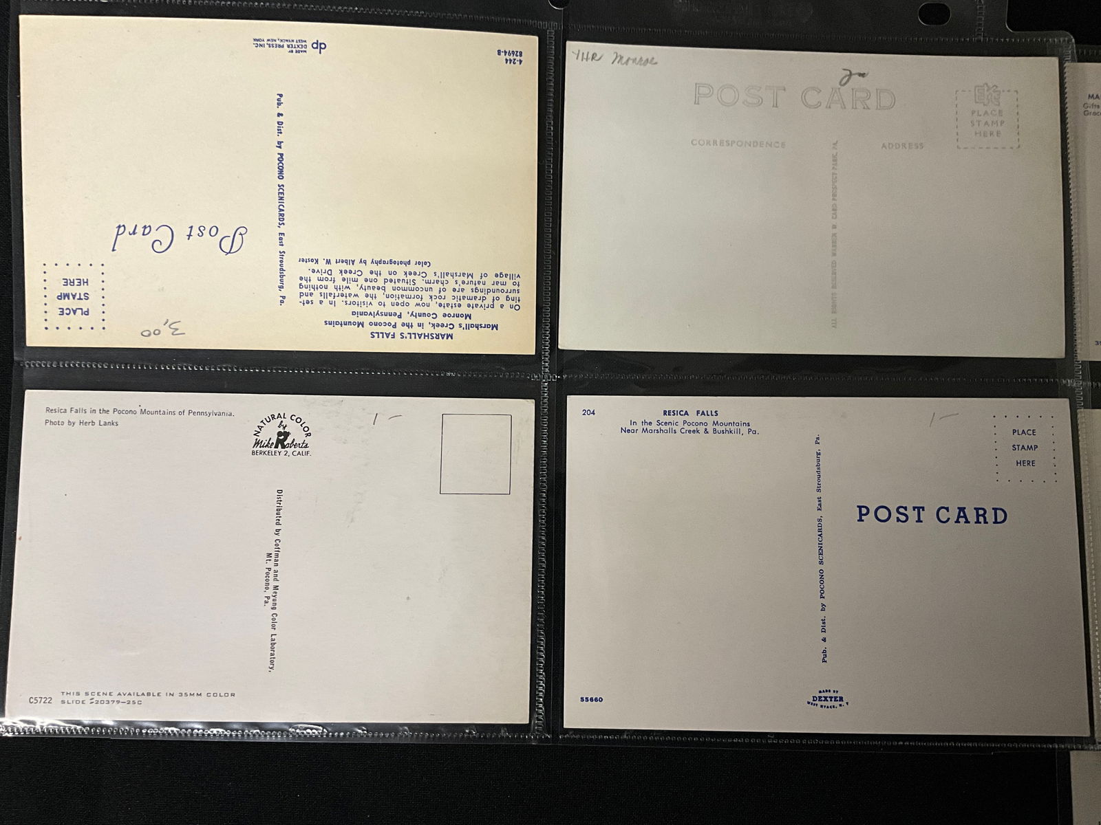 A Collection of Vintage Postcards of the Pocono Mountains, Pennsylvania - 5