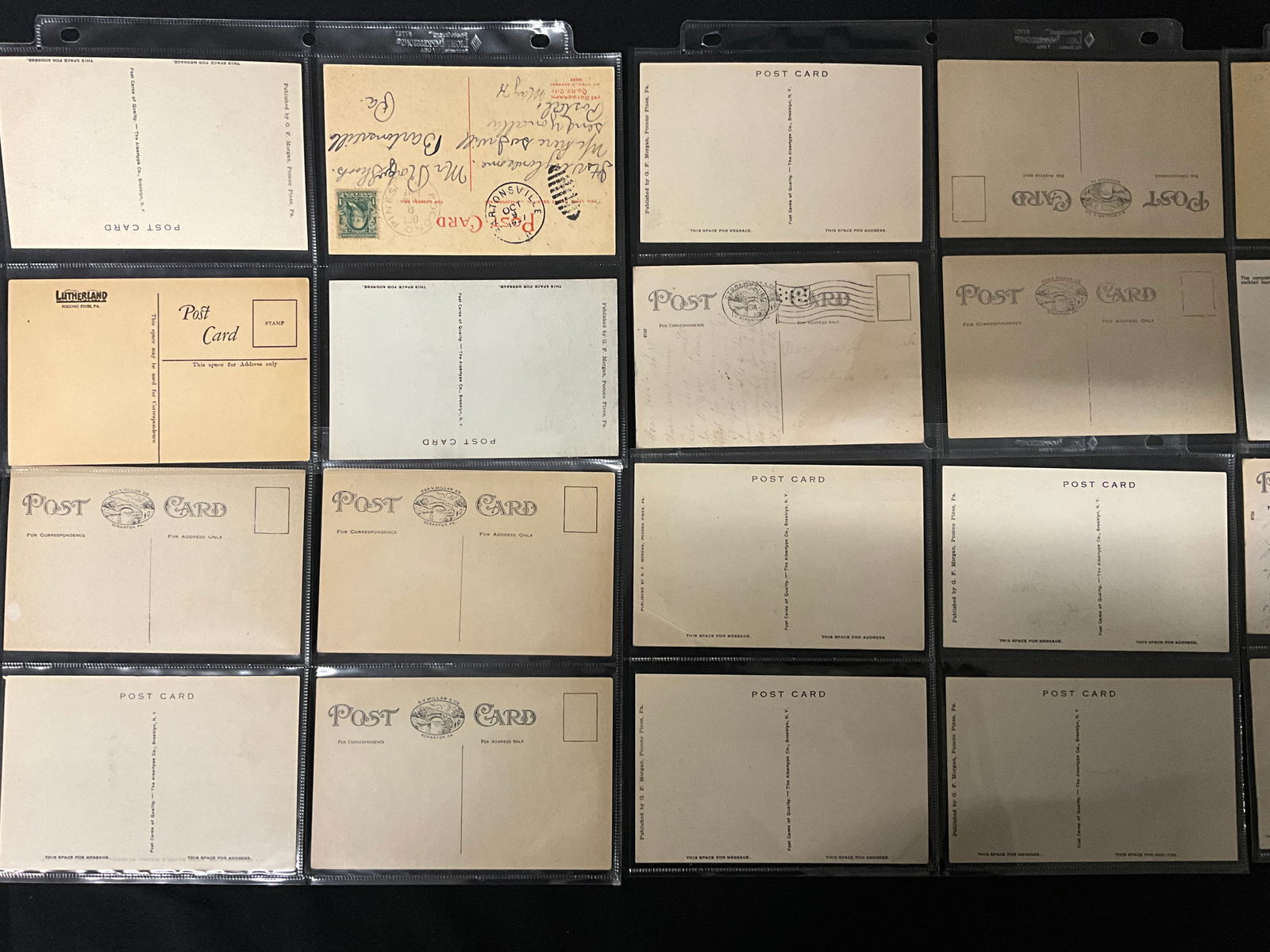 Vintage Postcards and Paper Ephemera Collection Pocono Mountains Pennsylvania Resorts - 4