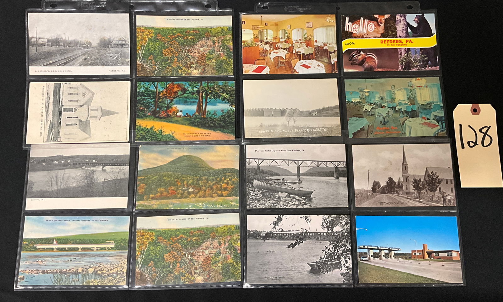 Vintage Postcards Paper Ephemera Collection of Reeder's Pennsylvania and Pocono Locations (1 of 3)