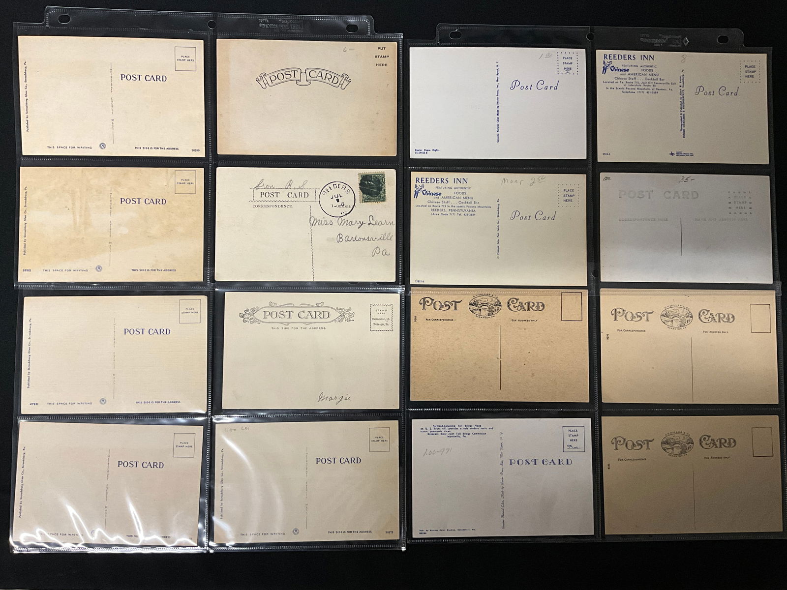 Vintage Postcards Paper Ephemera Collection of Reeder's Pennsylvania and Pocono Locations - 3