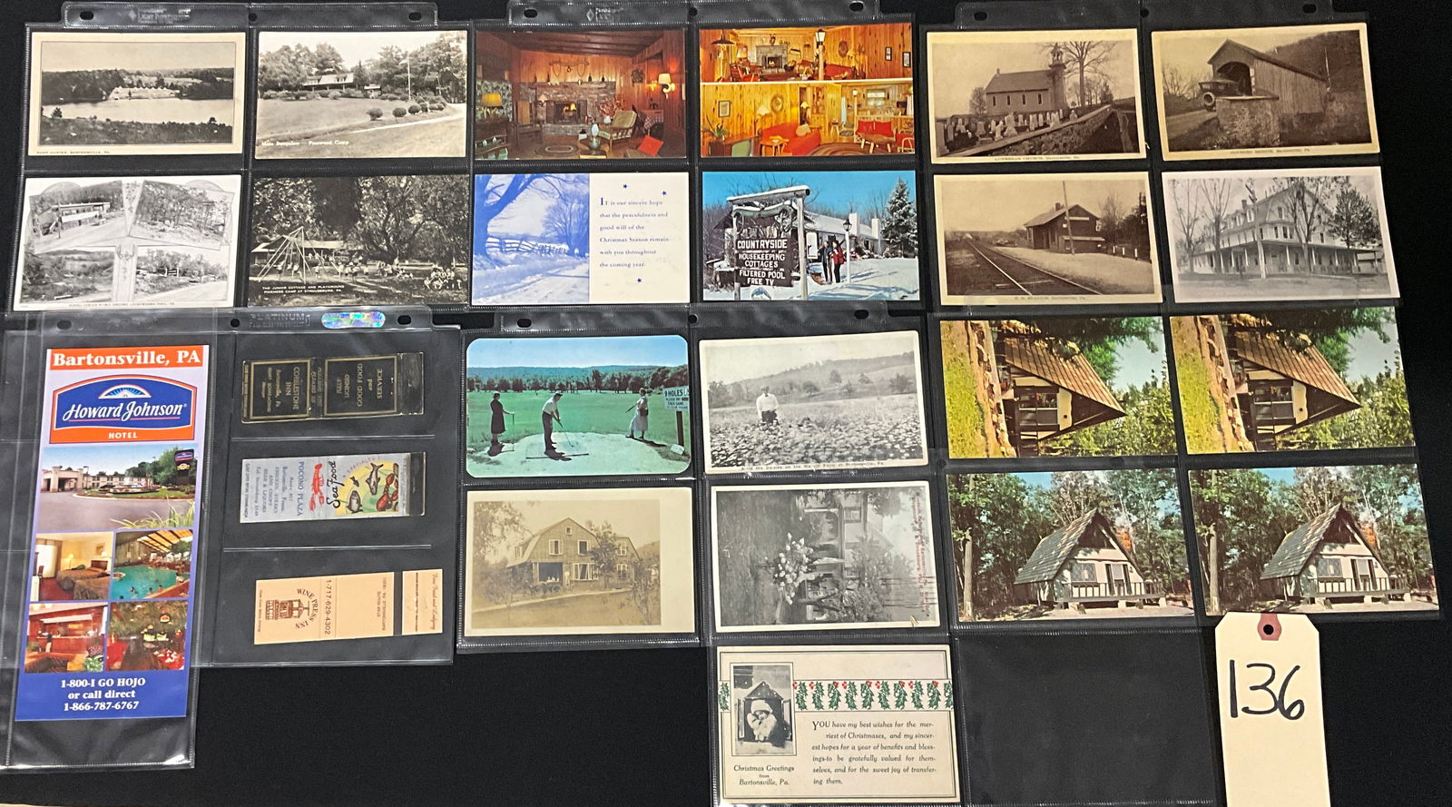 Vintage Postcards and Paper Ephemera Collection of Bartonville, PA and Poconos Region (1 of 7)