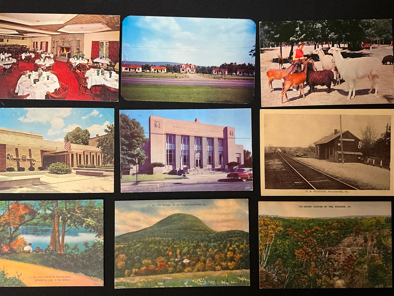Vintage Postcards and Paper Ephemera Collection Pocono Mountains Pennsylvania - 2