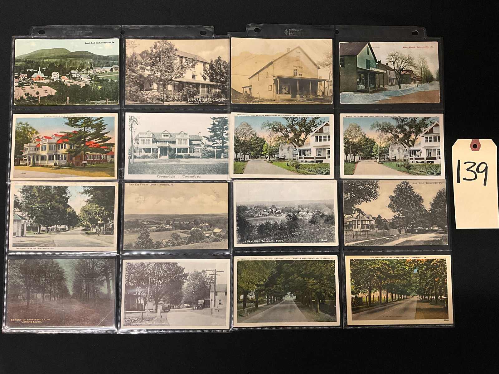 Vintage Postcards Collection of Tannersville, Pennsylvania Views and Ephemera (1 of 4)