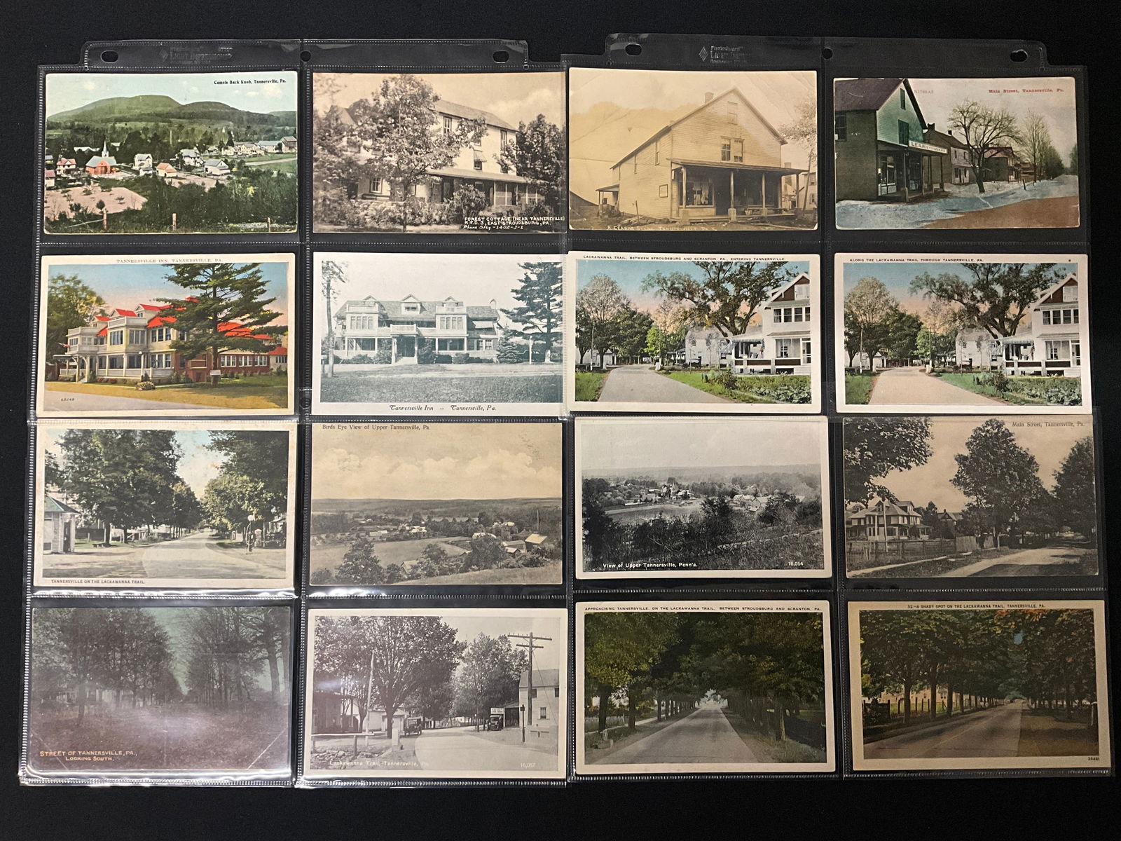 Vintage Postcards Collection of Tannersville, Pennsylvania Views and Ephemera - 3