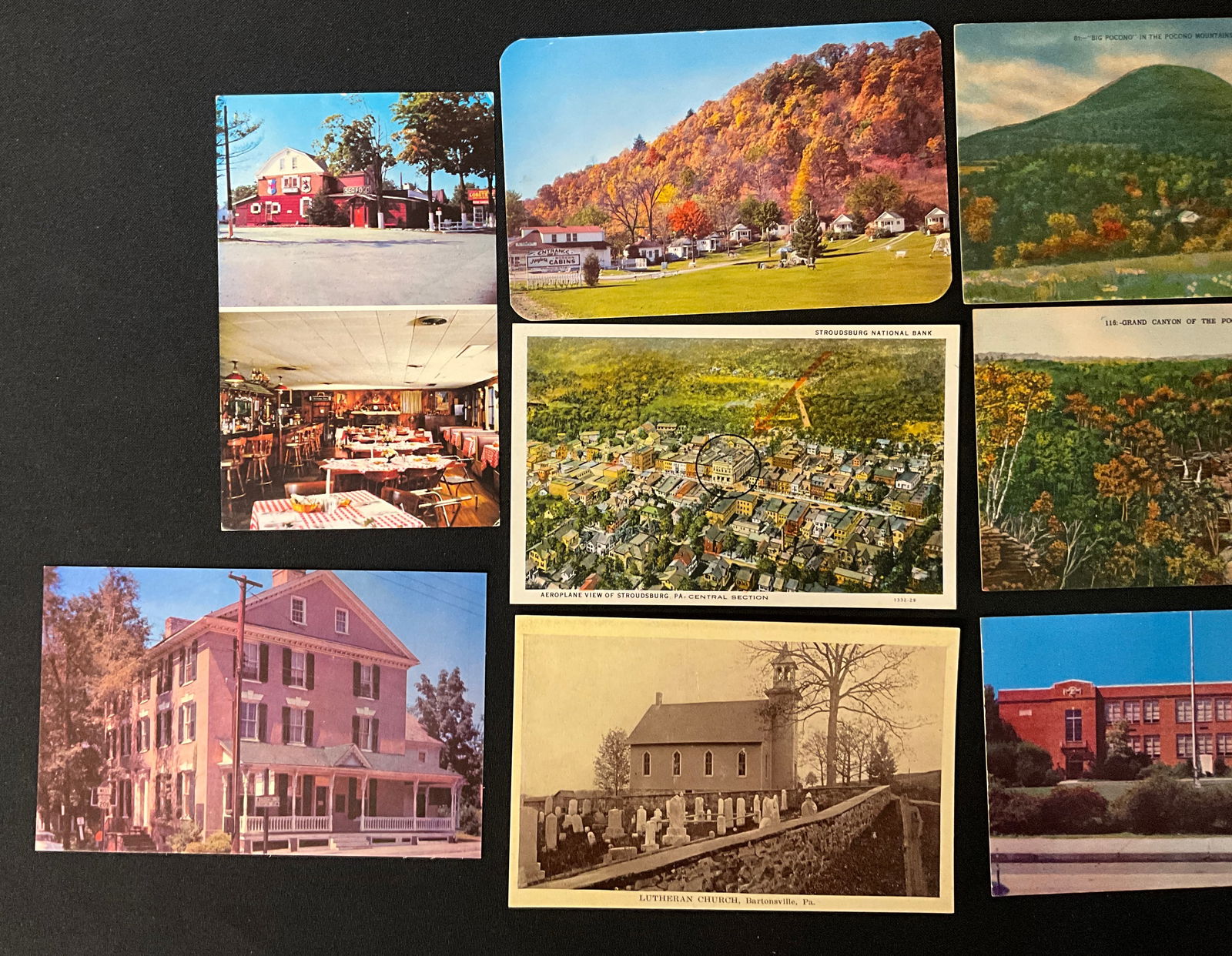 Vintage Postcards and Ephemera: Pocono Mountains - 3