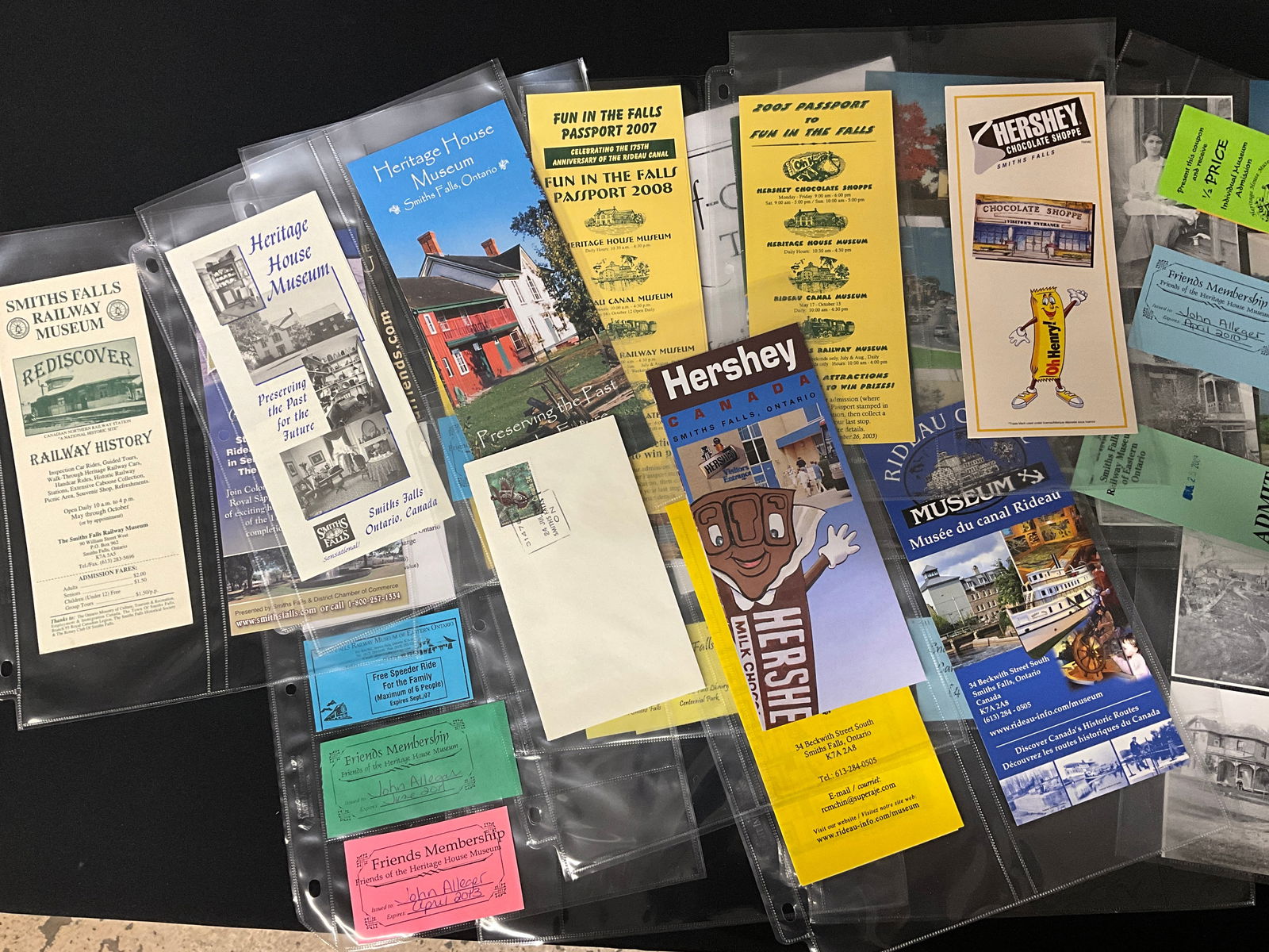 A Collection of Vintage Smiths Falls and Rideau Canal Paper Ephemera (1999-2008) - 3