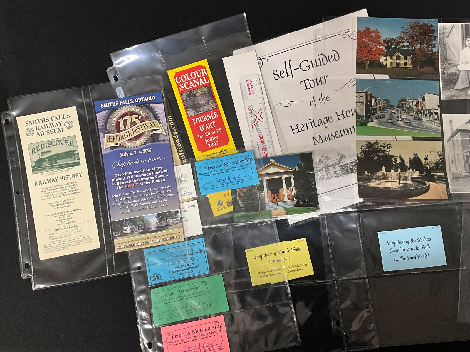 A Collection of Vintage Smiths Falls and Rideau Canal Paper Ephemera (1999-2008) - 6