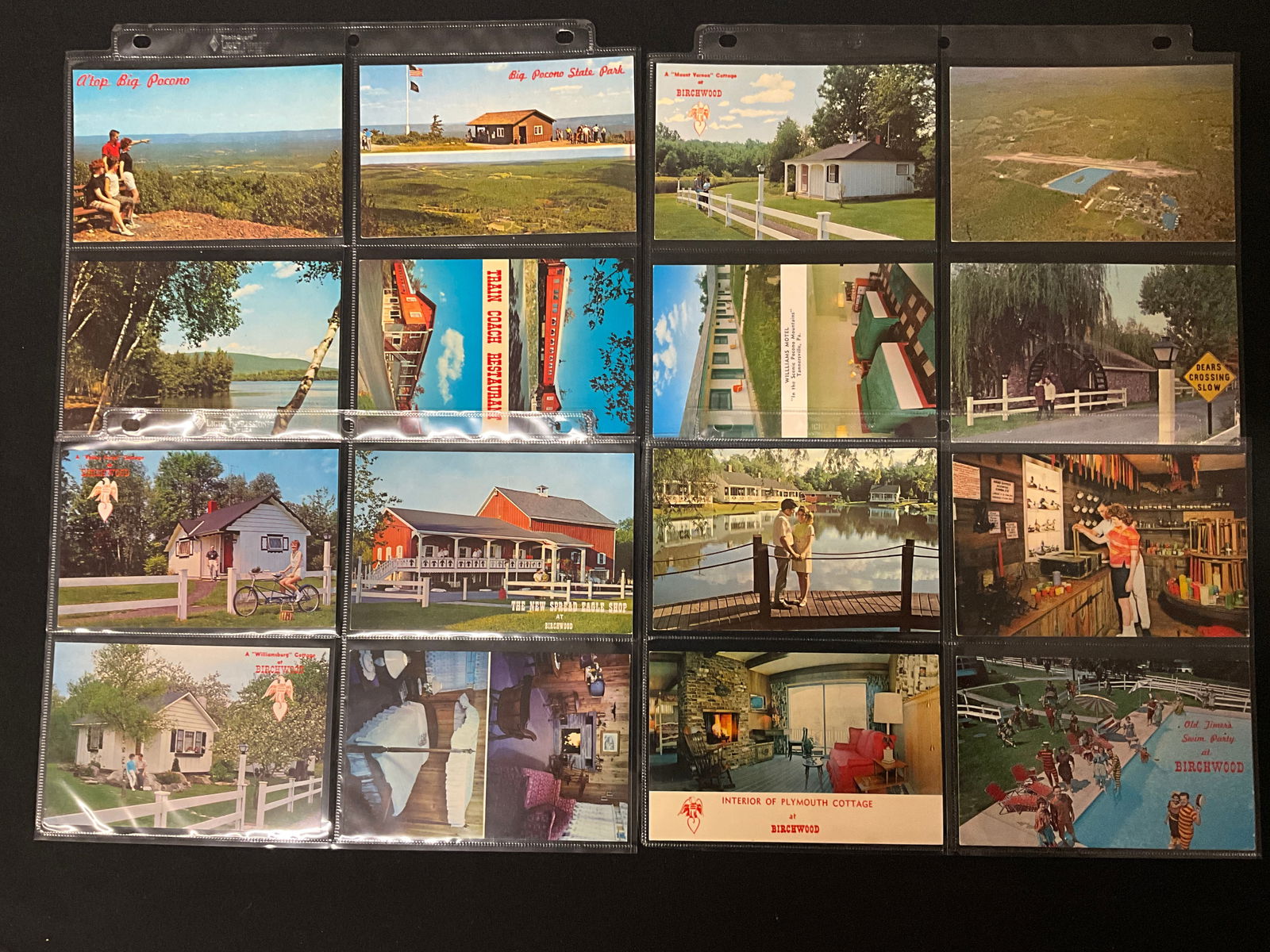 Vintage Postcards Collection of Pennsylvania Resort Ephemera - 2