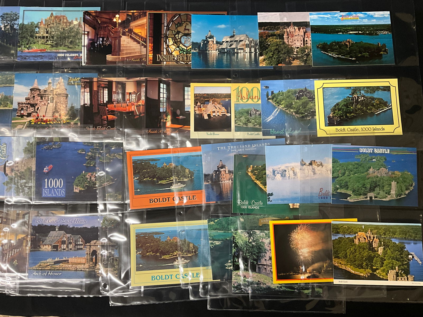 A Collection of Vintage Post Cards and Paper Ephemera Featuring Boldt Castle - 2