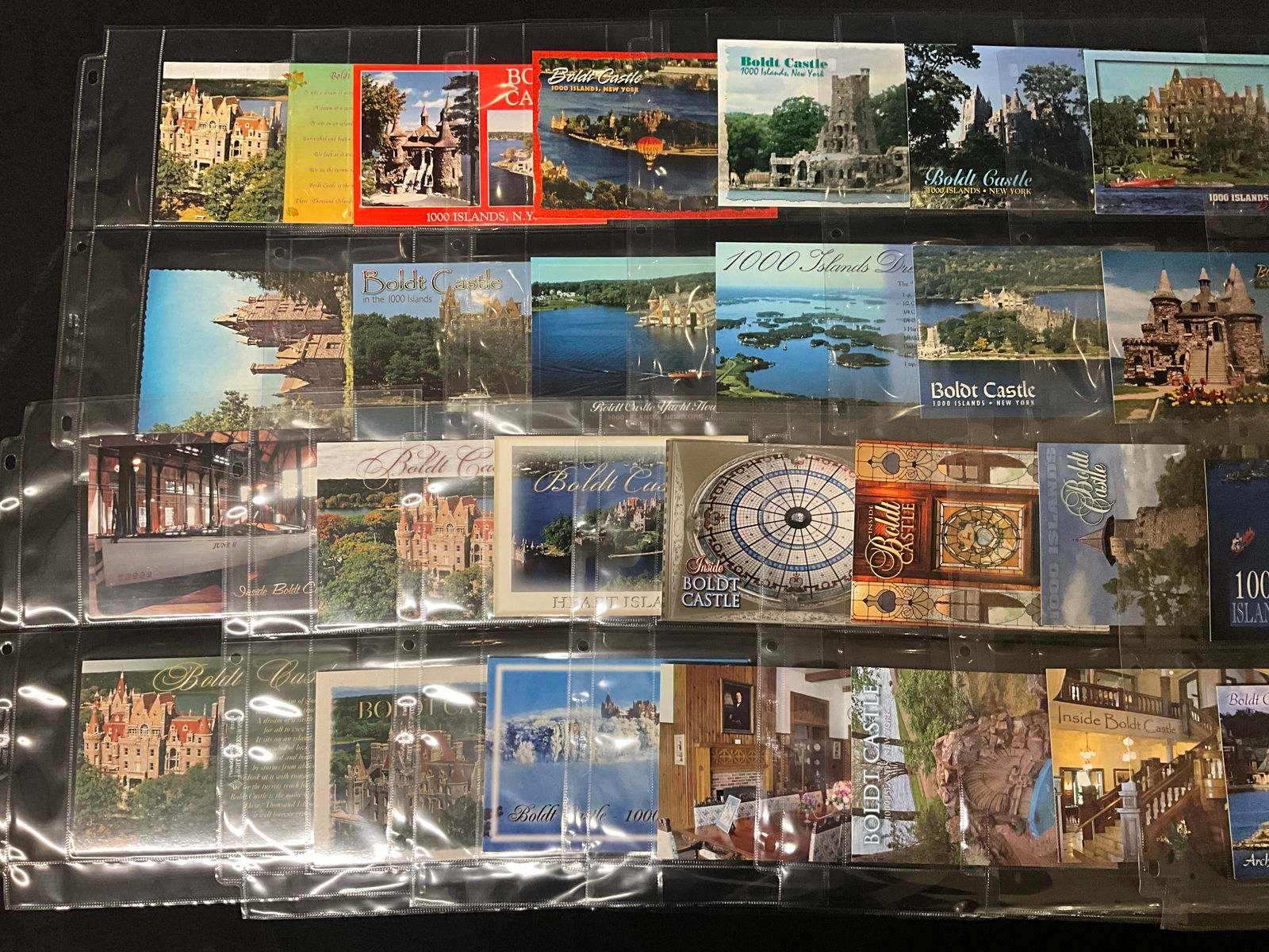 A Collection of Vintage Post Cards and Paper Ephemera Featuring Boldt Castle - 4