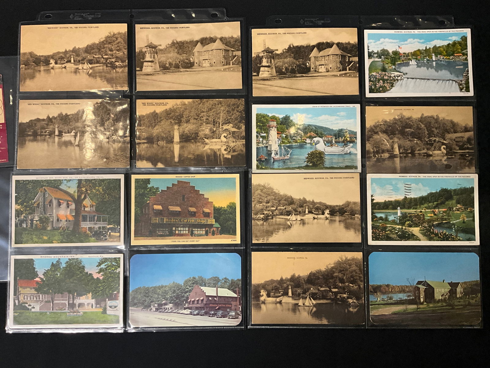 Scotrun, Pennsylvania Tourism Ephemera Collection, Redwood Fairyland and Rhodes' Inn, 1930-1950s - 2