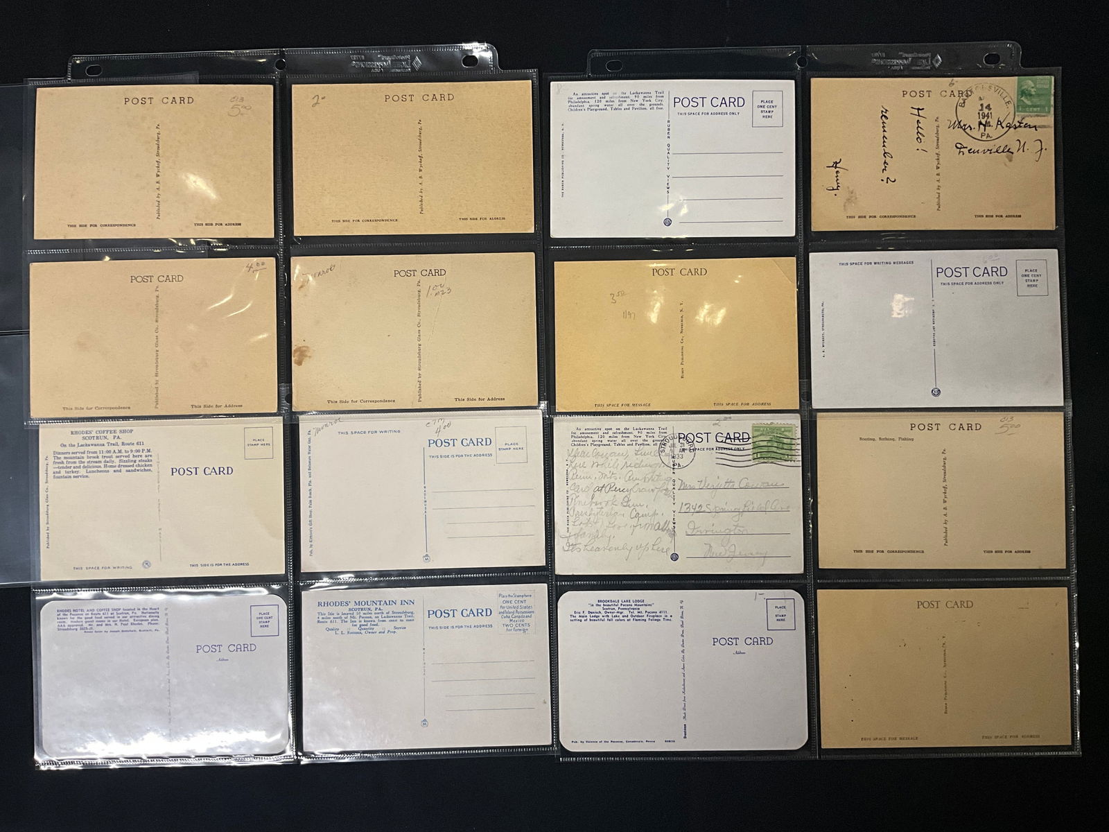 Scotrun, Pennsylvania Tourism Ephemera Collection, Redwood Fairyland and Rhodes' Inn, 1930-1950s - 3