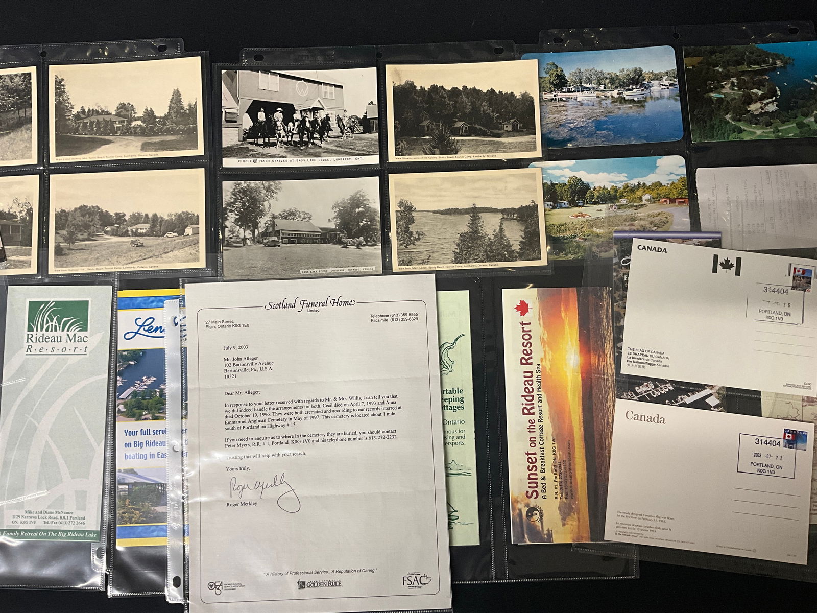 Portland, Ontario and Rideau Lakes Region Ephemera Archive, c. 1940s�2005 - 3