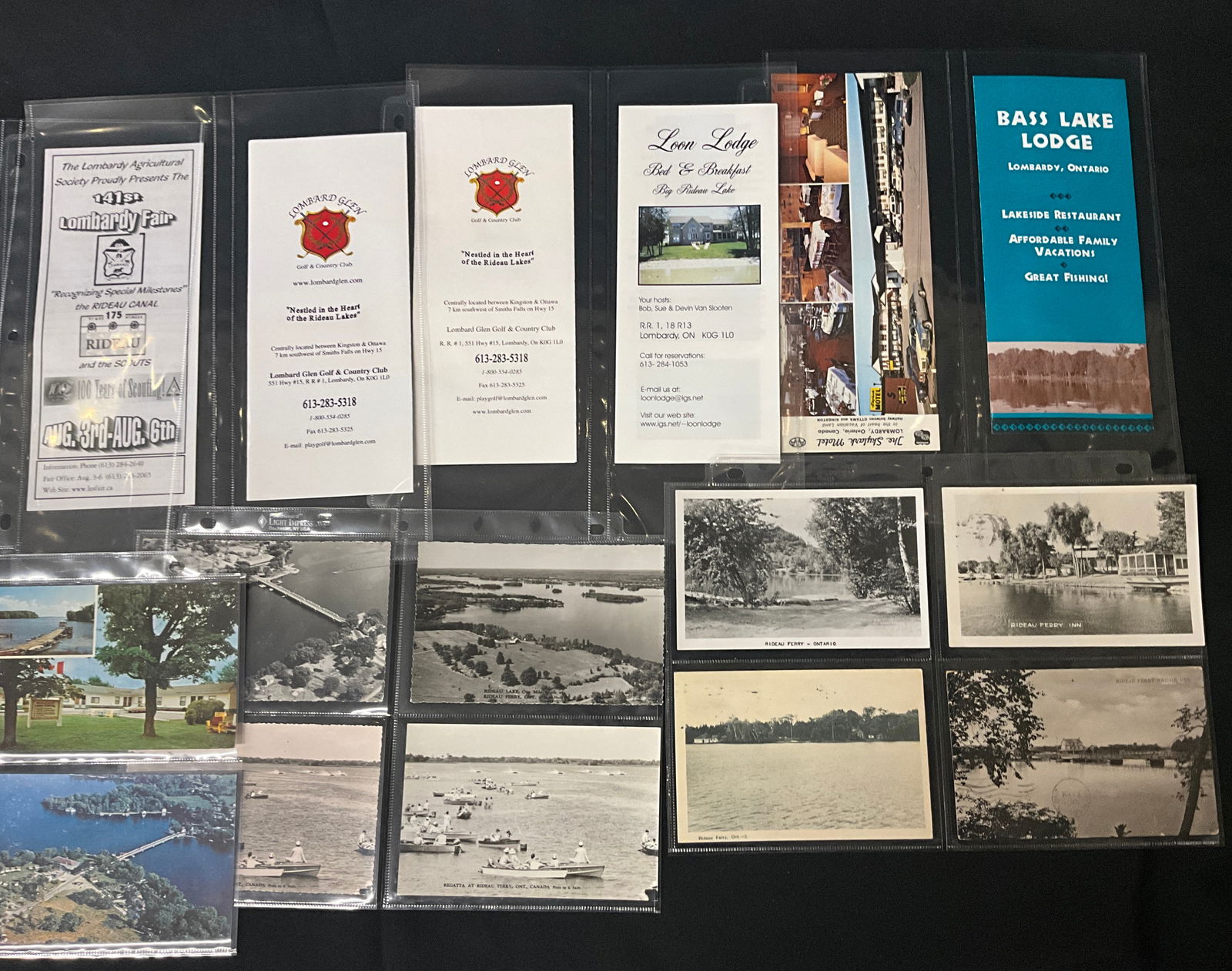 Rideau Lakes and Rideau Ferry Ontario Vintage Postcards and Paper Ephemera, 1935-2007 - 4