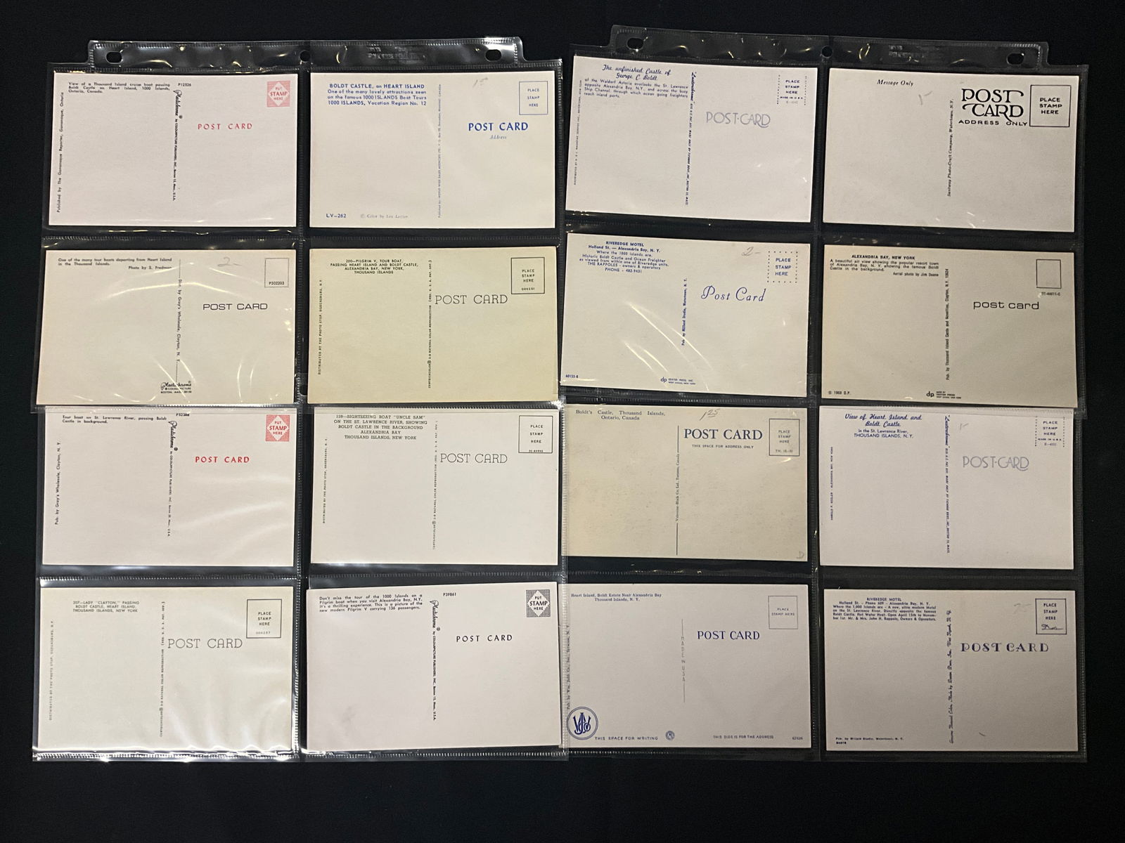 Boldt Castle and Thousand Islands, Postcard Collection, 1950s-1970s - 5