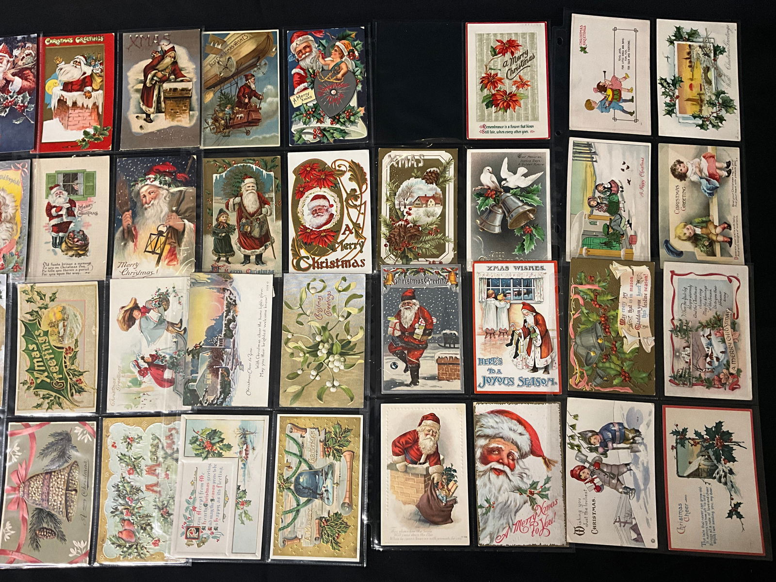 Golden Age Christmas and New Year Postcard Collection, 1907-1927 - 2