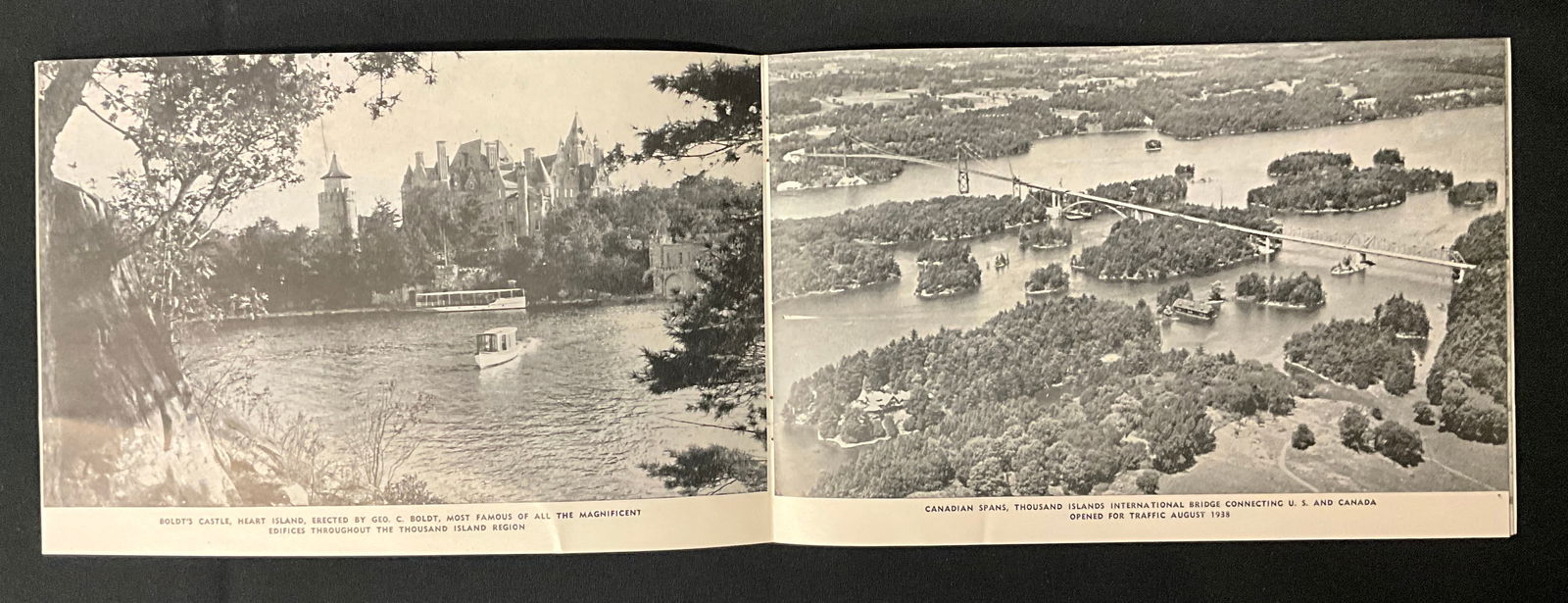 Thousand Islands Tourism Ephemera Collection, Souvenir Booklets and Brochures, Circa 1938-1950s - 3