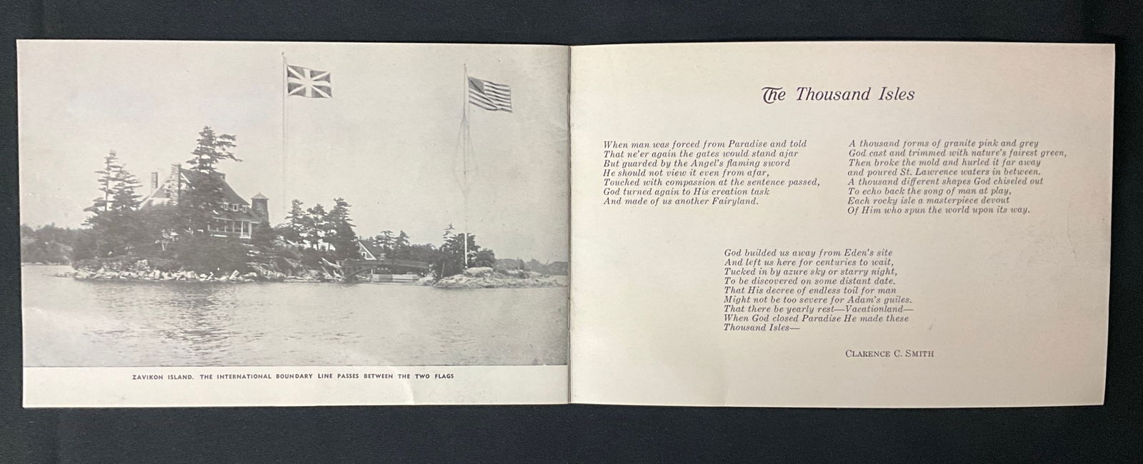 Thousand Islands Tourism Ephemera Collection, Souvenir Booklets and Brochures, Circa 1938-1950s - 4