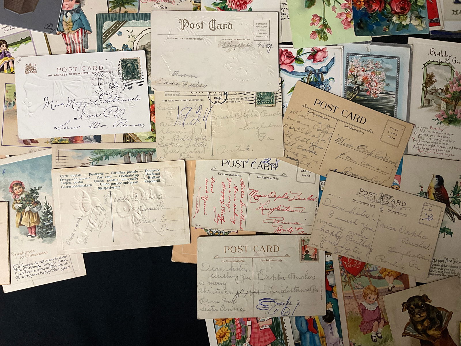 Golden Age Holiday and Sentiment Postcard Collection, 1905�1925 - 5