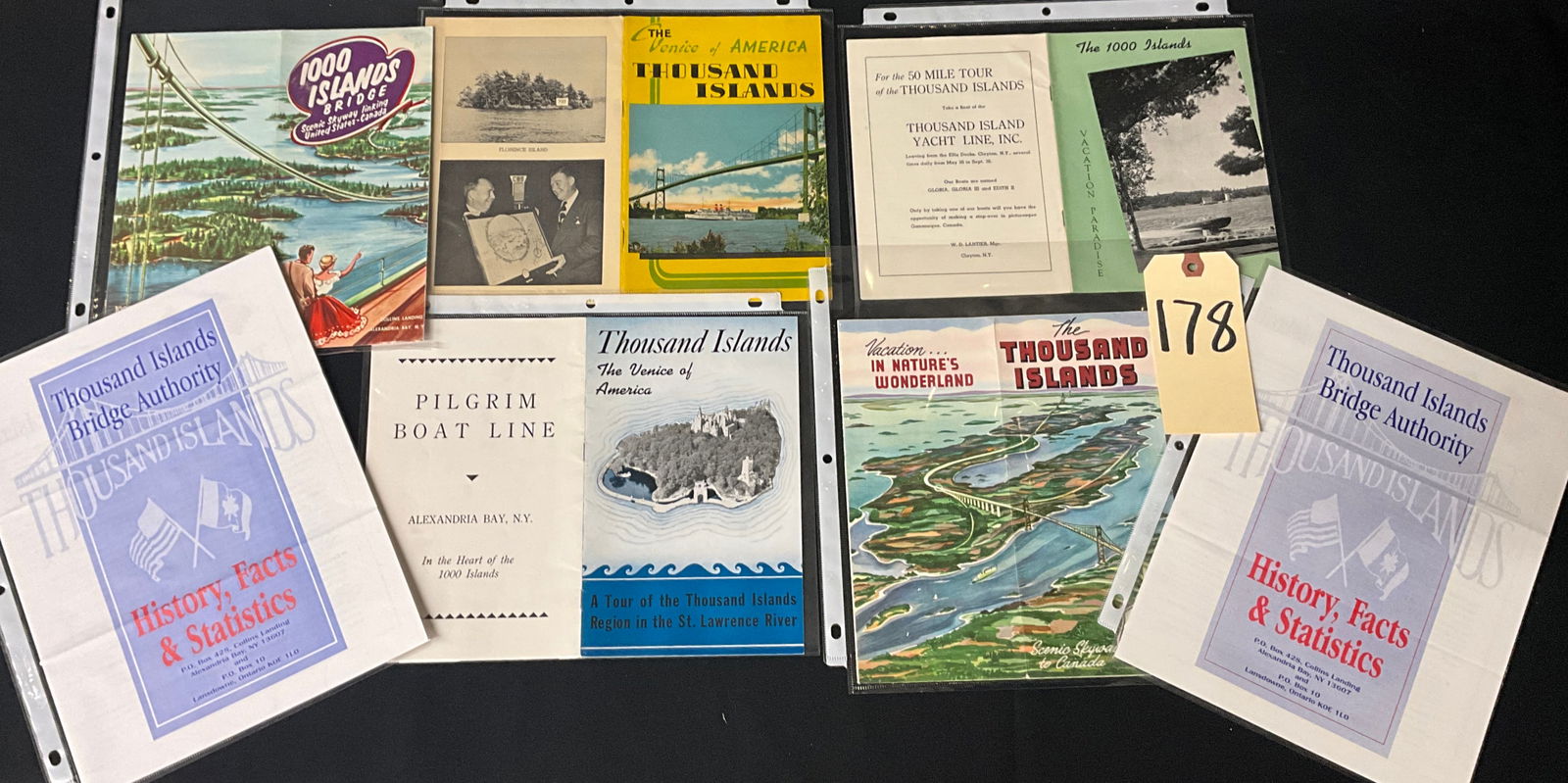 Thousand Islands Bridge and Boat Tour Ephemera Collection, Circa 1940s-1960s (1 of 3)