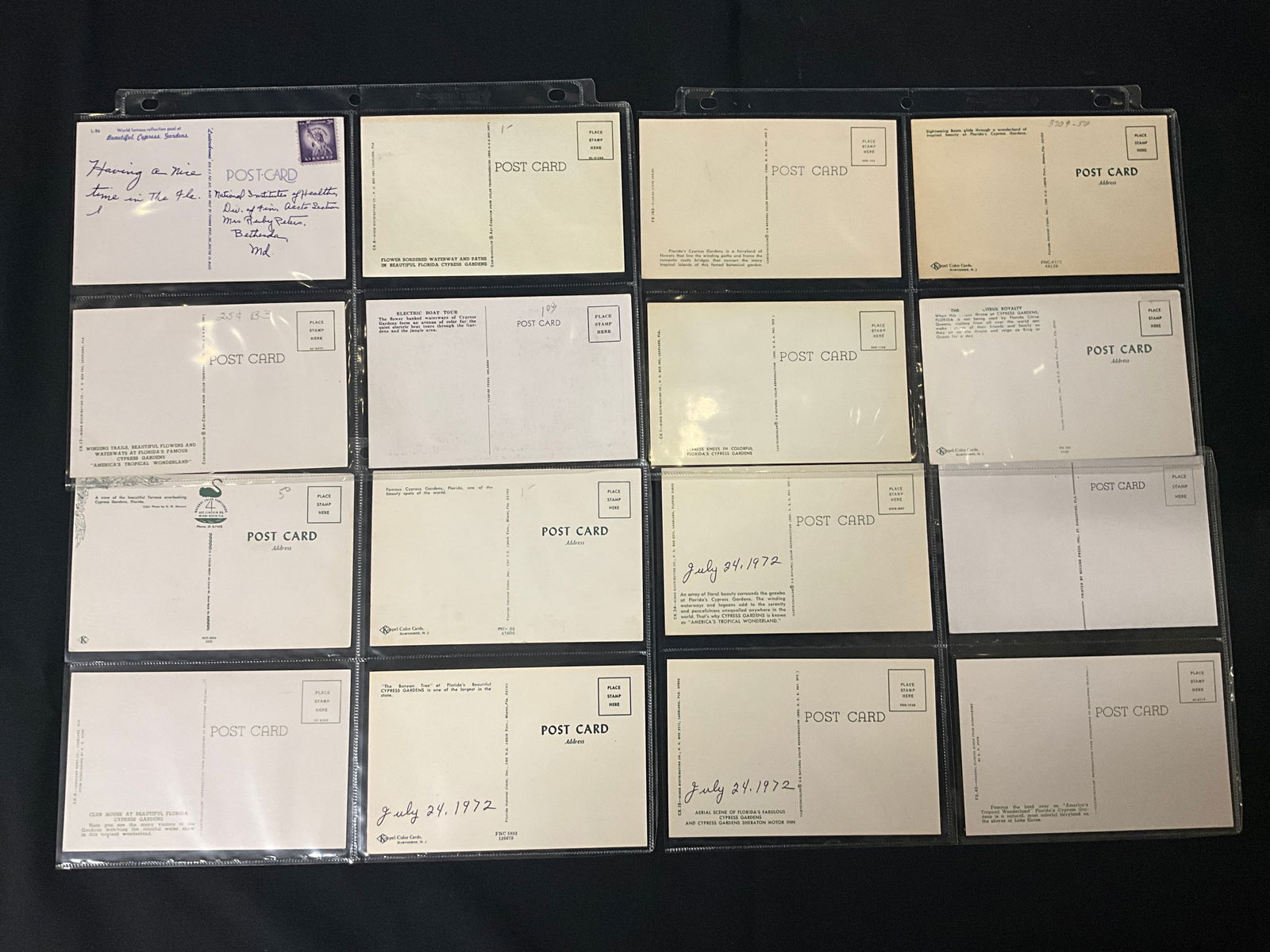 Florida Cypress Gardens Souvenir Ephemera Collection, 1950-1972 - 3