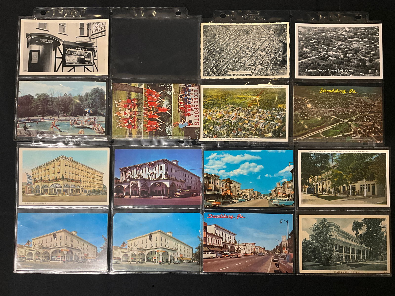 Stroudsburg and Pocono Mountains, Pennsylvania, Vintage Postcard Collection, 1930s-1970s - 2