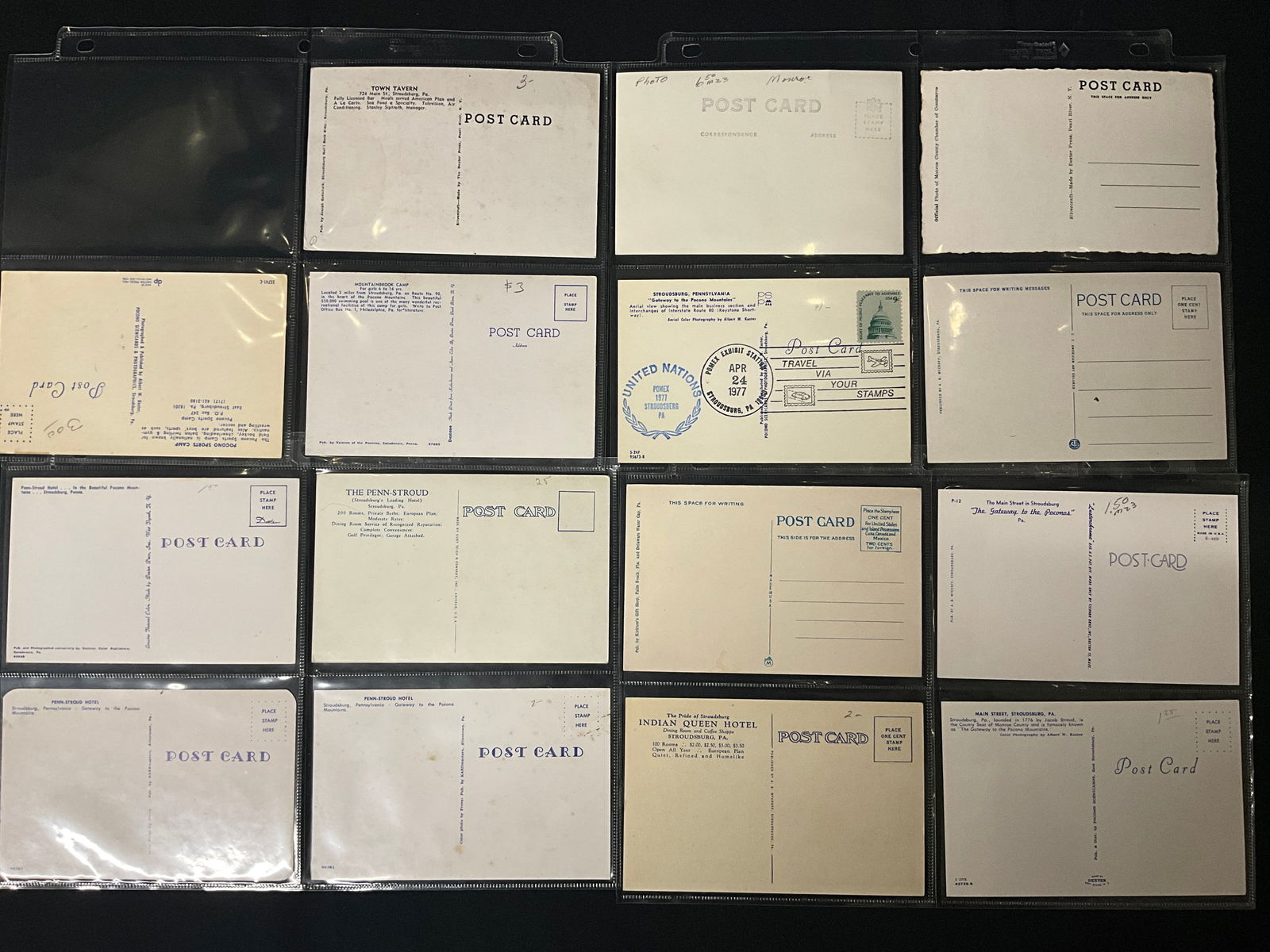 Stroudsburg and Pocono Mountains, Pennsylvania, Vintage Postcard Collection, 1930s-1970s - 3