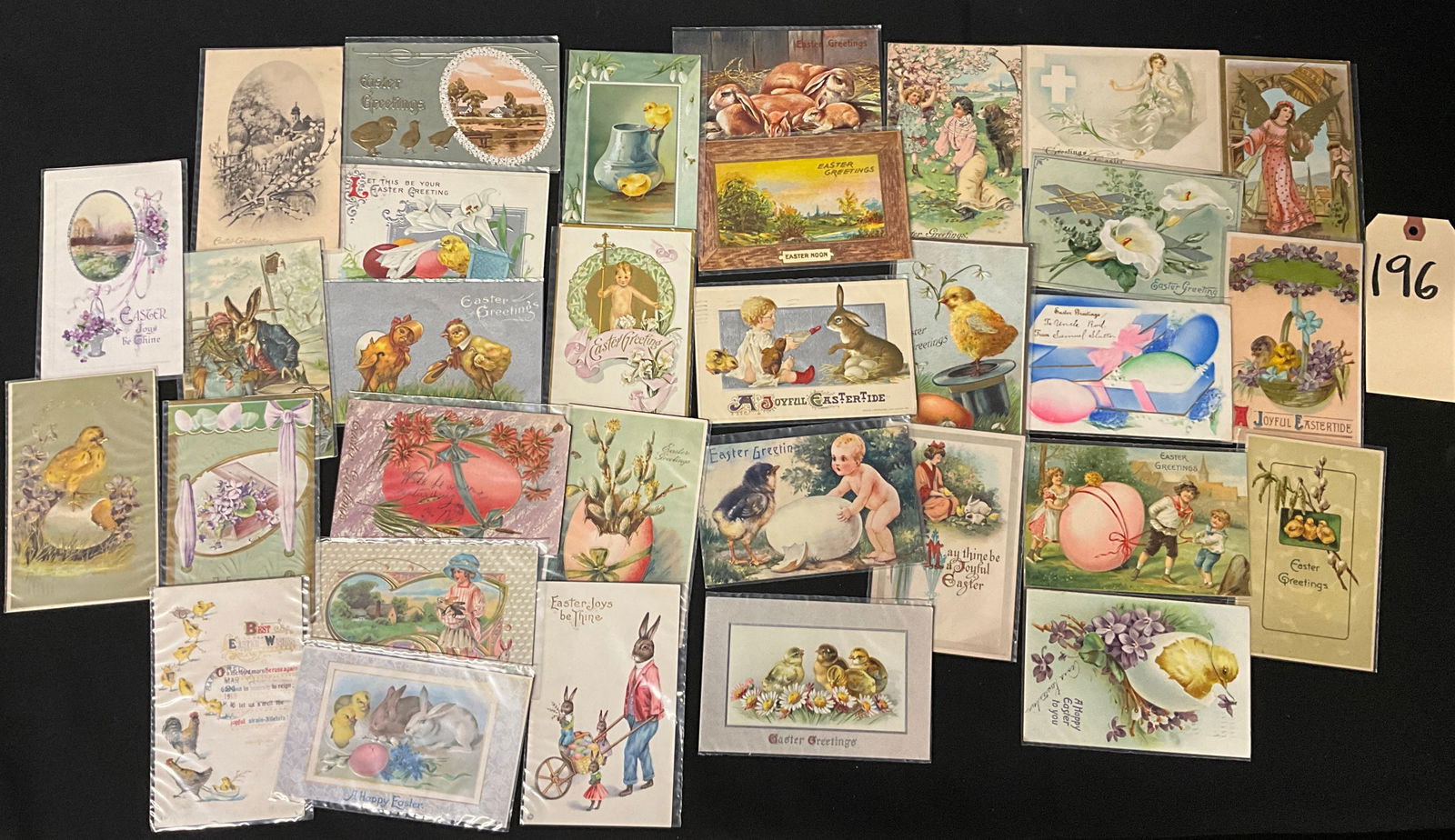 Golden Age Easter Greetings Embossed Postcard Collection, 1908-1914 (1 of 6)