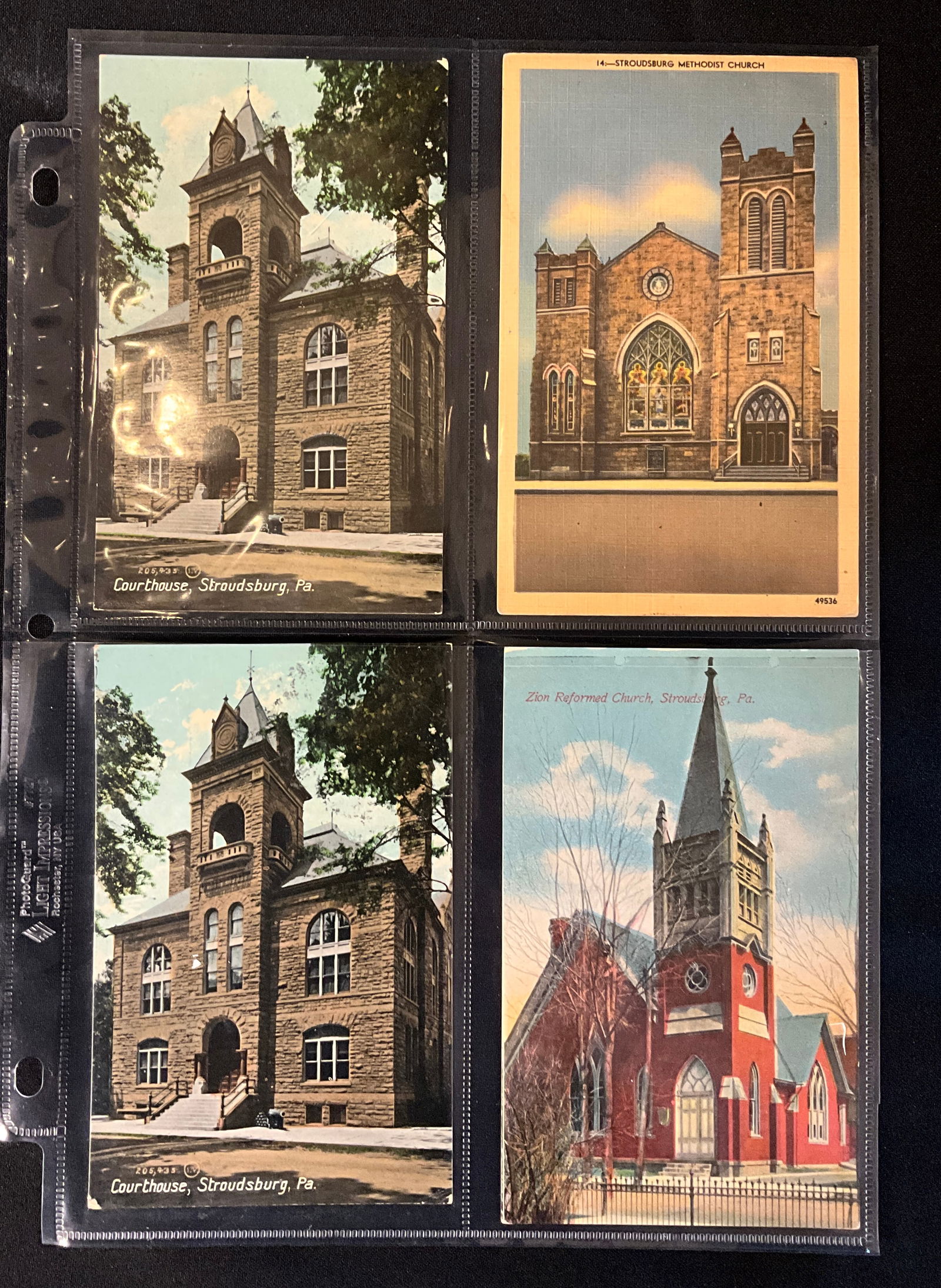 Vintage Postcards and Paper Ephemera, Stroudsburg, Pennsylvania, 1908-1959 - 4